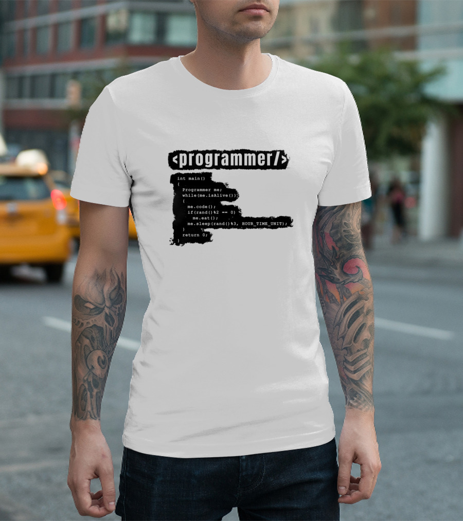 Programmer Code Loop Life Eat Sleep T-Shirt