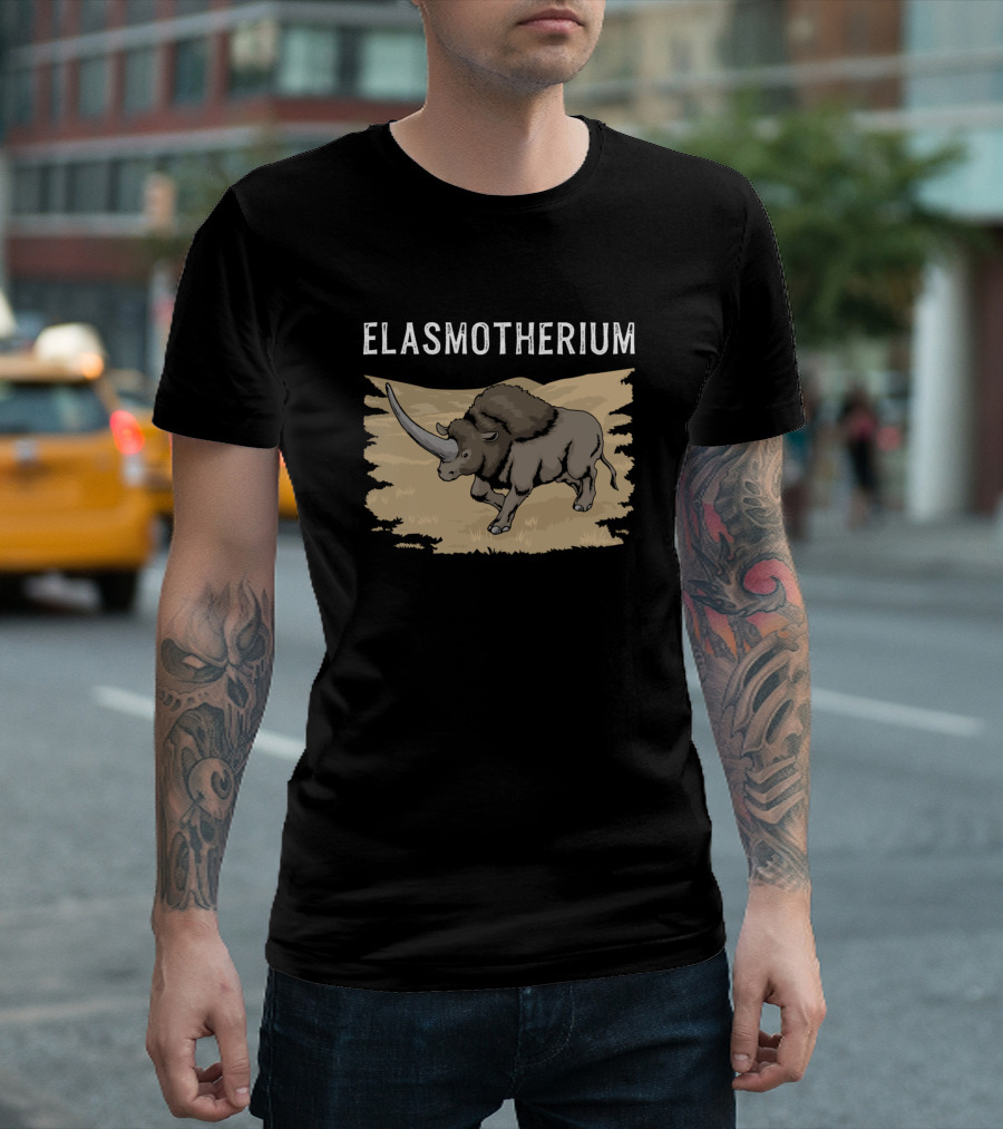 Elasmotherium Rhinoceros T-Shirt