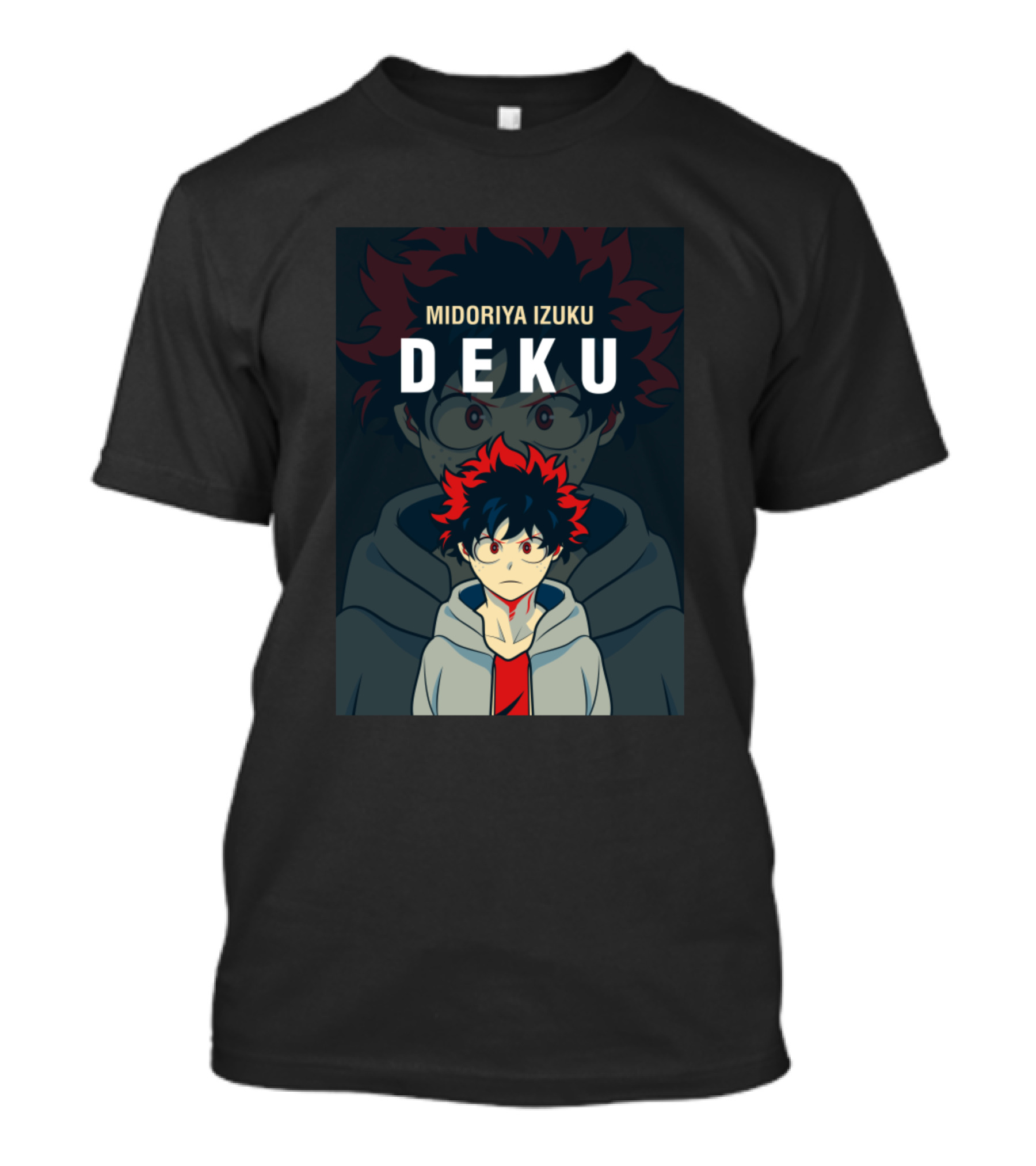 Midoriya Izuku Deku Hero Iconic Manga Character T-Shirt