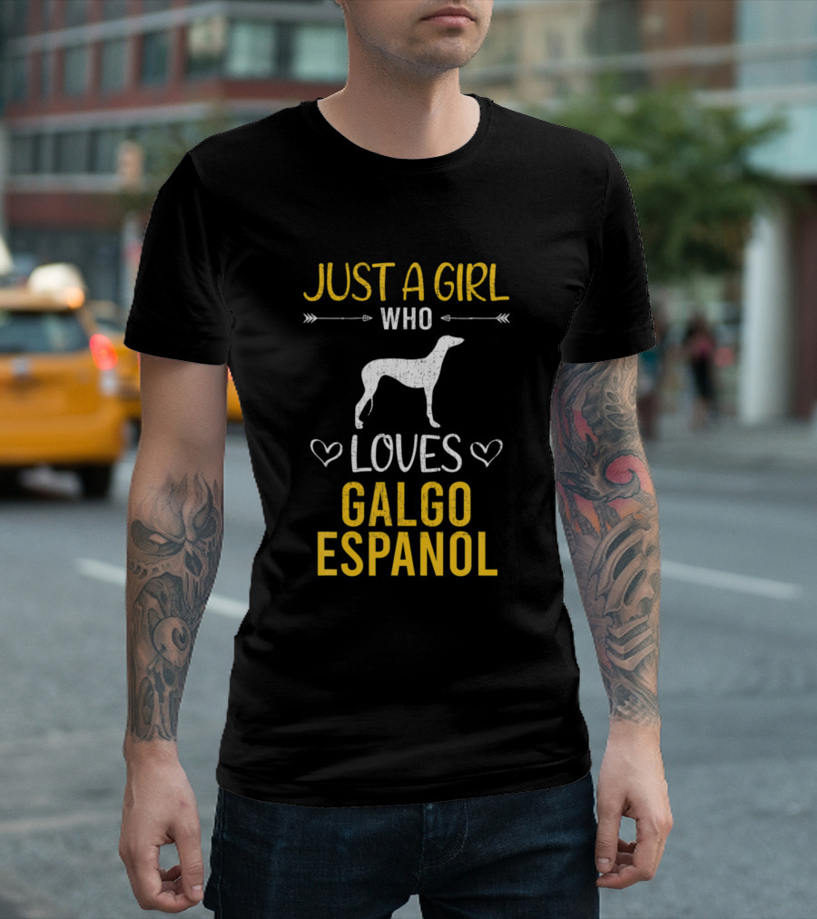 Just A Girl Who Loves Galgo Espanol T-Shirt