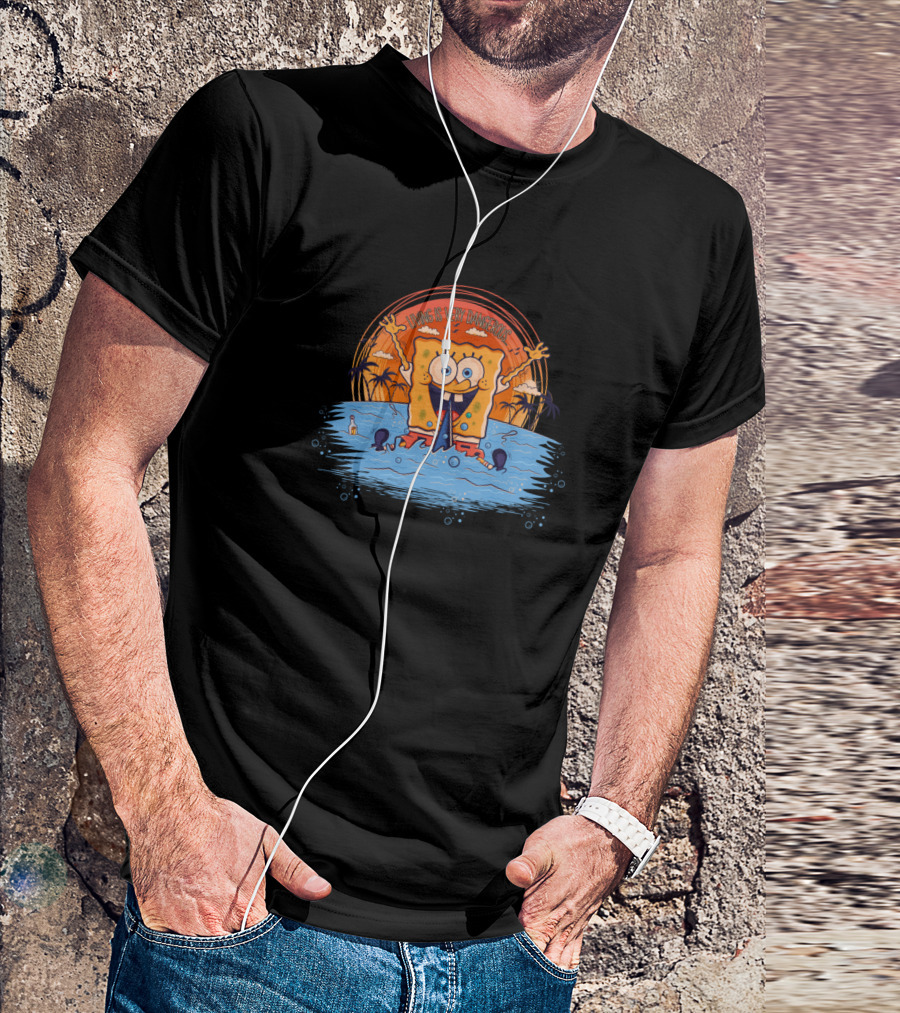 Living Is Very Dangerous Spongebob Pirate Adventure T-Shirt