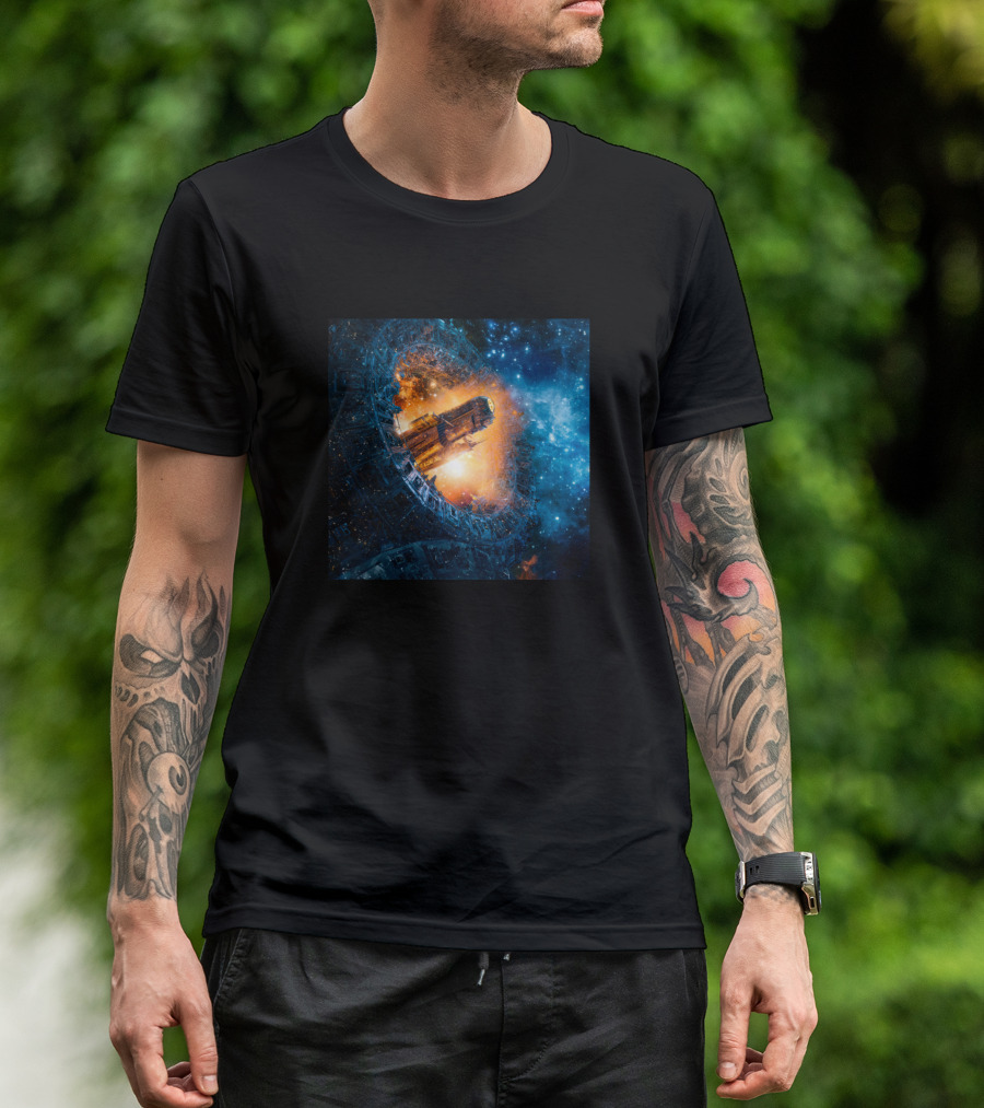 Exploration Of The Galaxy: The Voyage Begins In Space T-Shirt