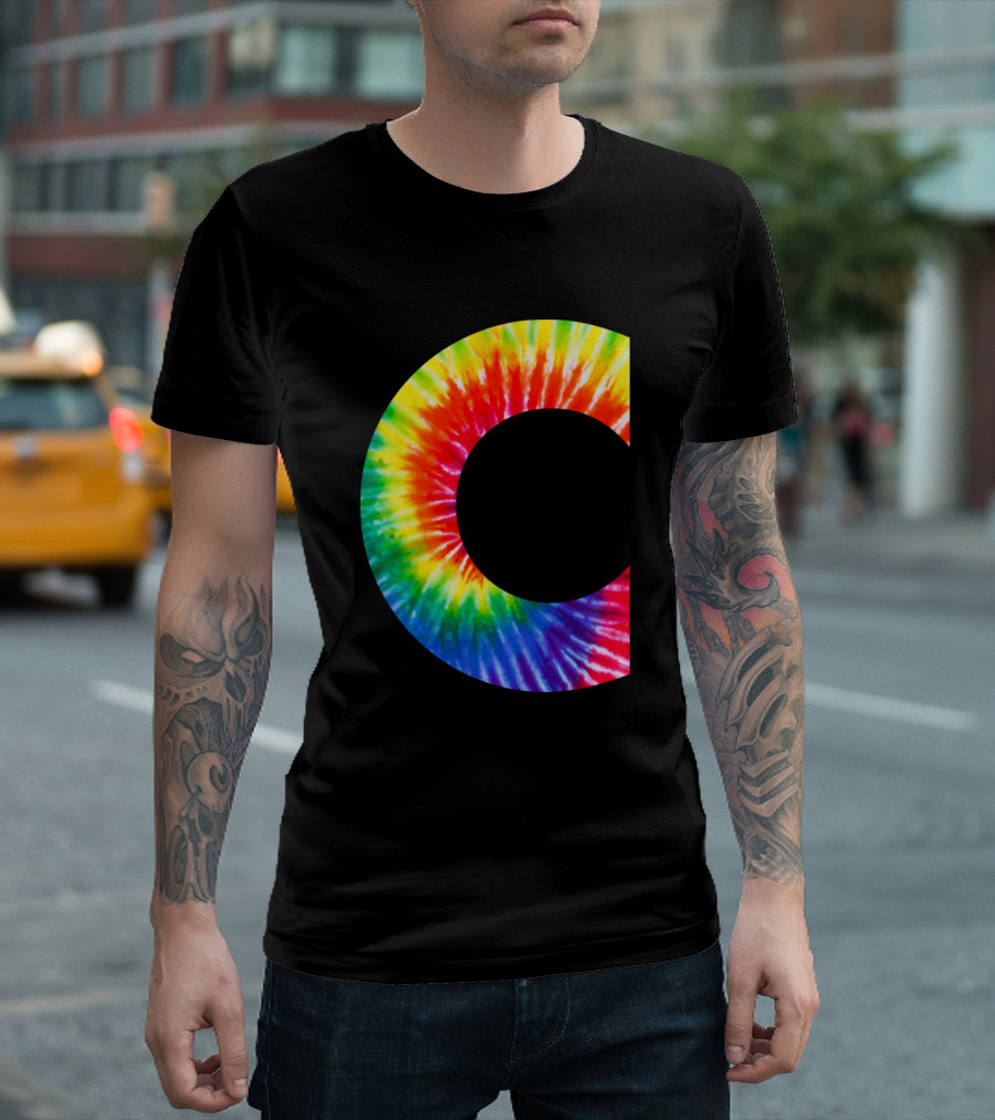Tie Dye Letter C T-Shirt