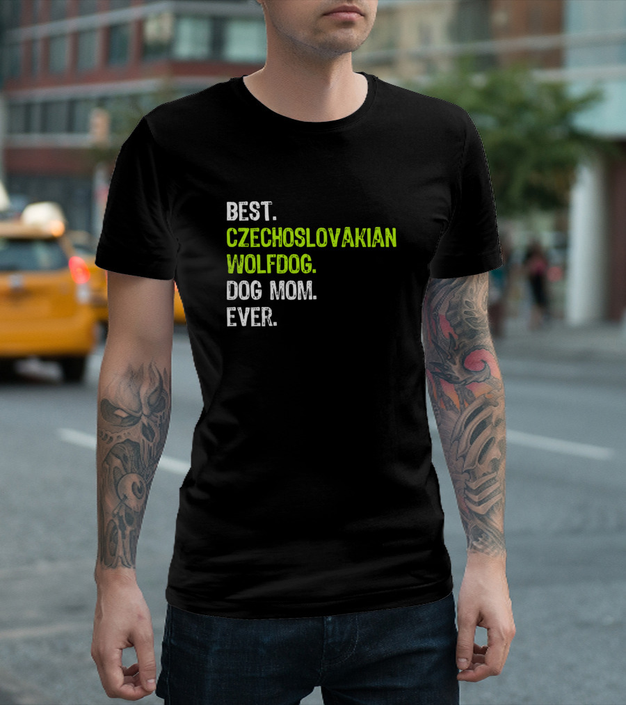 Best Czechoslovakian Wolfdog Dog Mom Ever T-Shirt