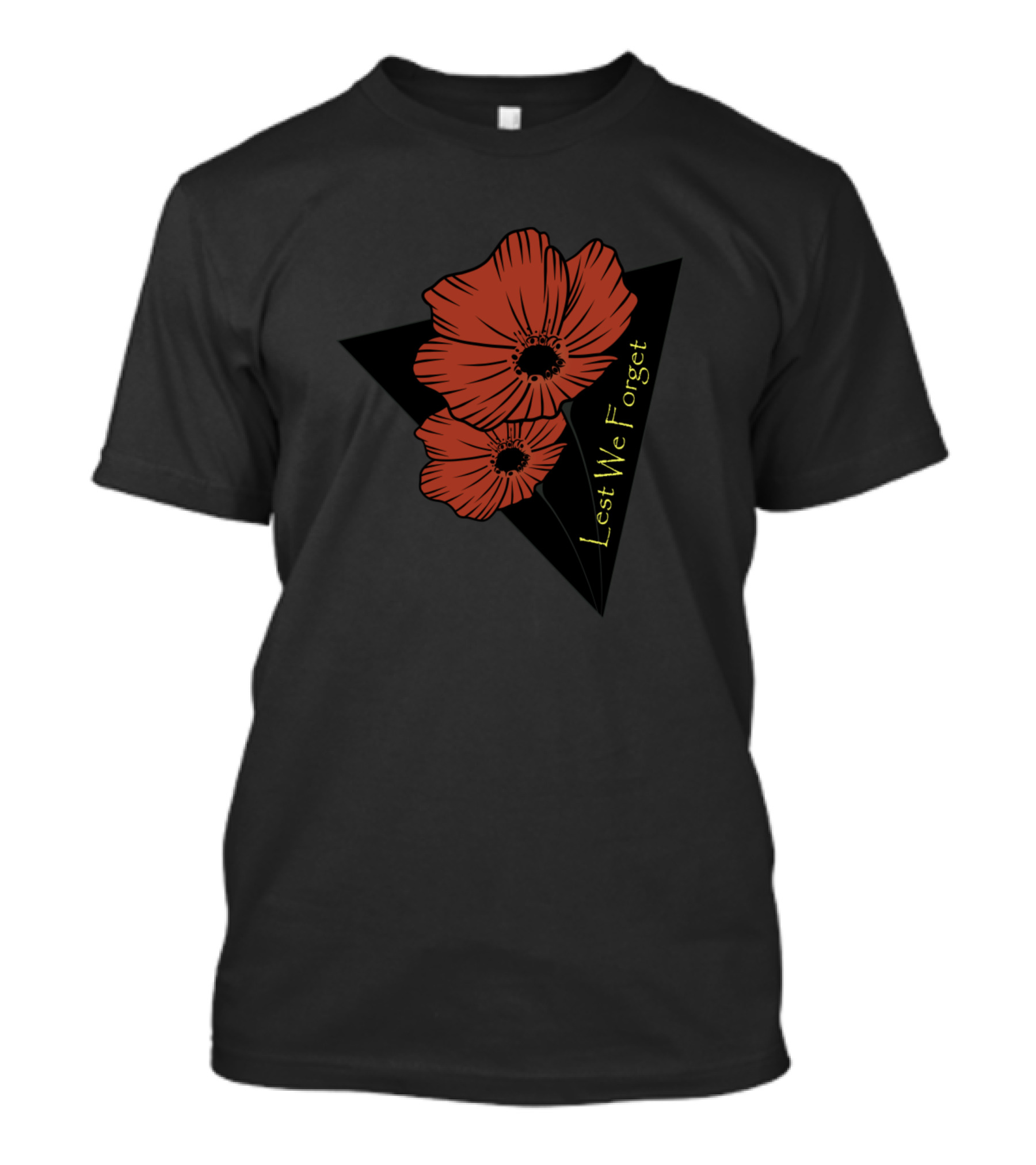 Royal British Legion Poppy Lest We Forget T-Shirt