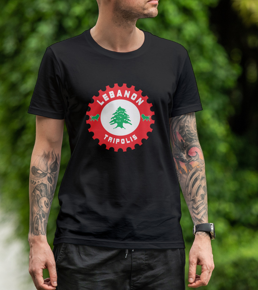 Lebanon Tripolis Cedar Emblem T-Shirt