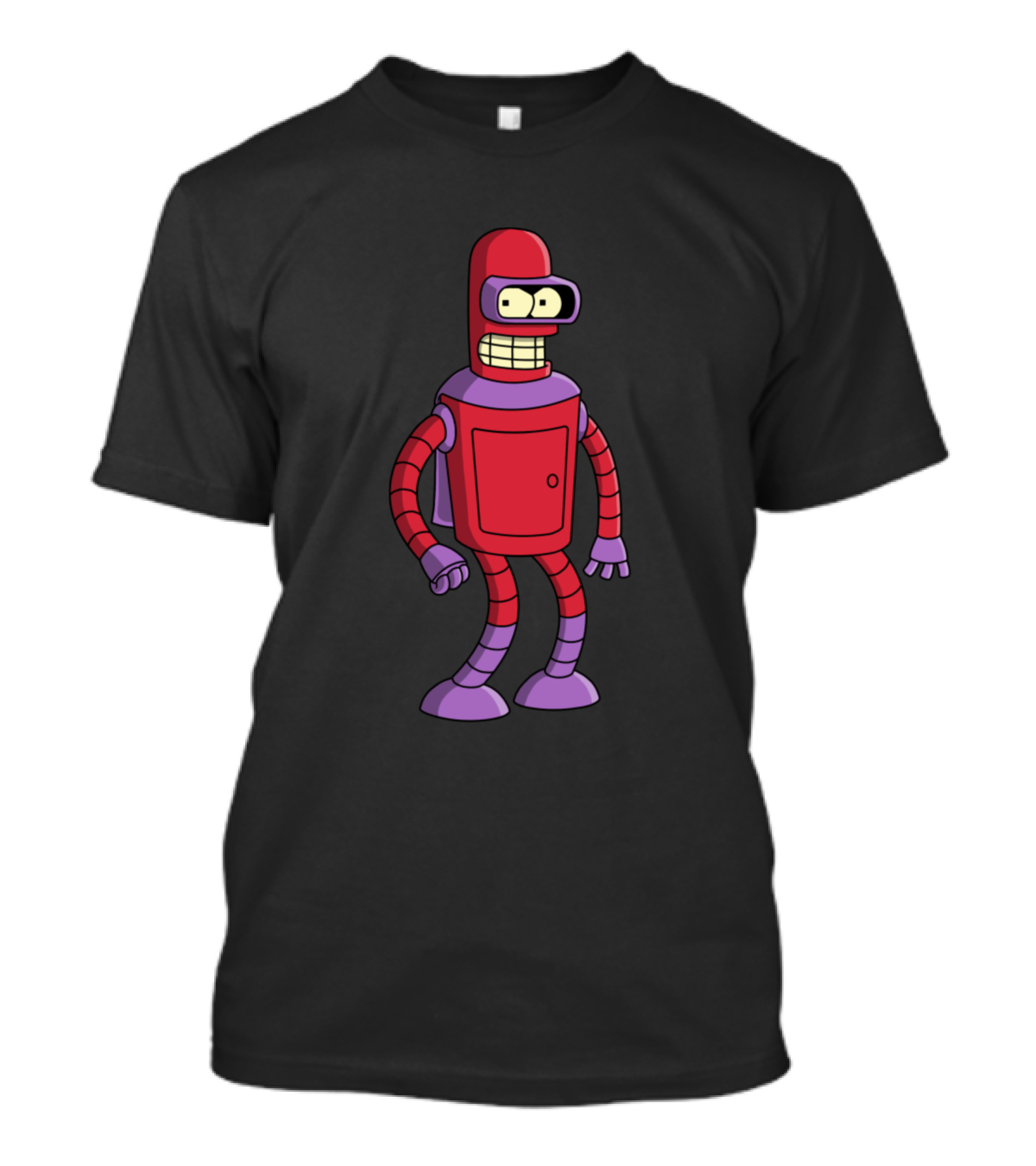 Bender Magneto Futurama And X-Men Mashup T-Shirt