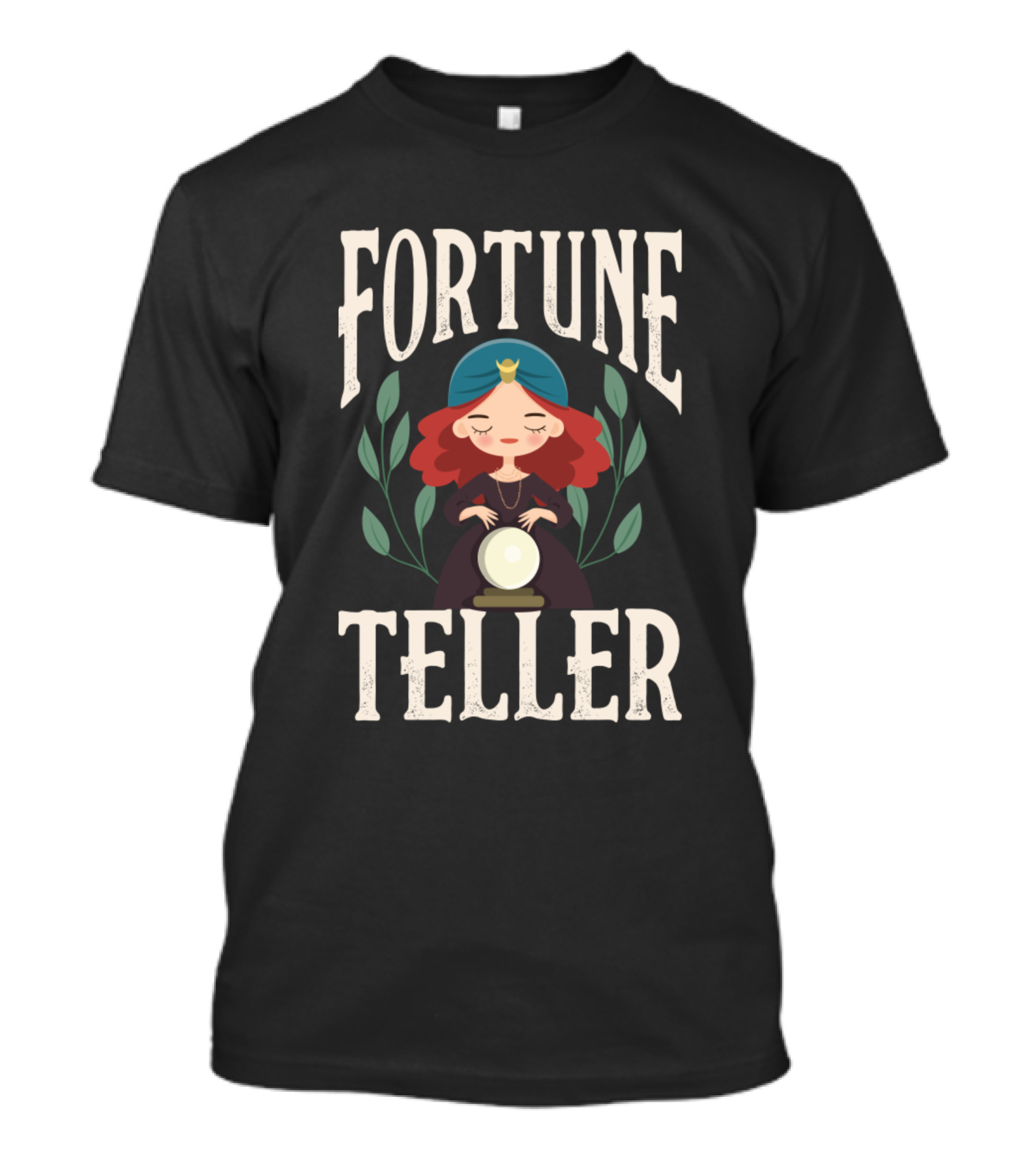 Fortune Teller Vintage Circus Birthday Party Fortune Teller T-Shirt