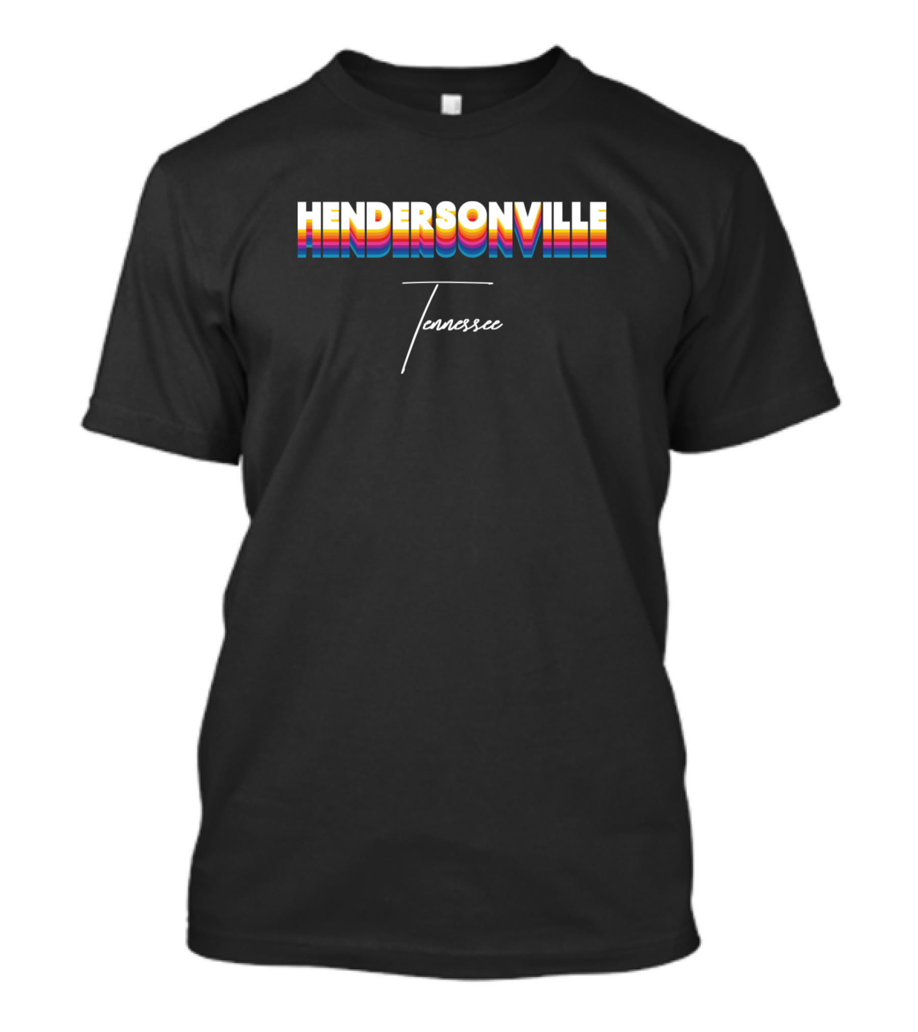 Hendersonville Tennessee Retro Vintage Clo T-Shirt