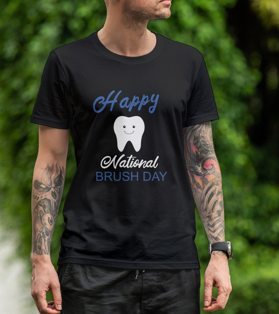 Happy National Brush Day Gaming Pause Edition T-Shirt