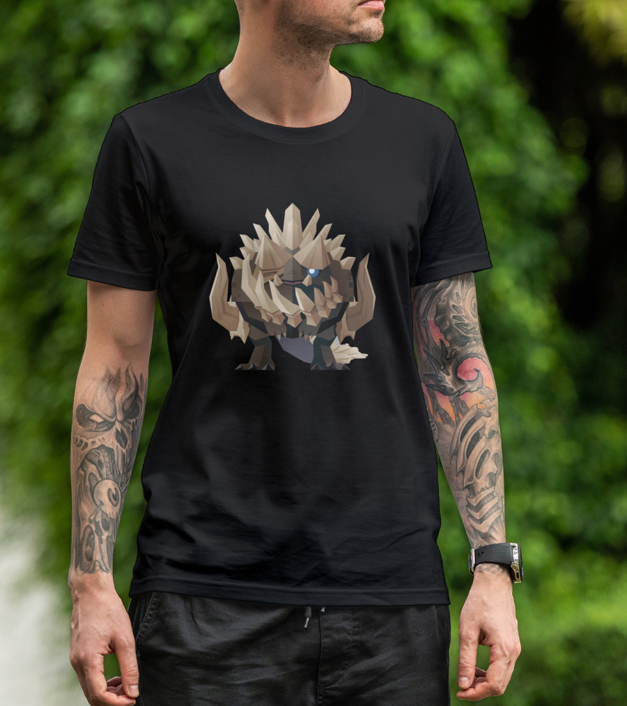 Monster Hunter Radobaan Geometric T-Shirt
