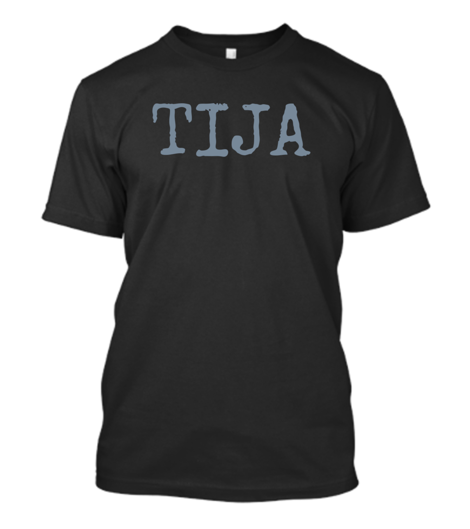 TIJA Vintage Typography Minimalist T-Shirt