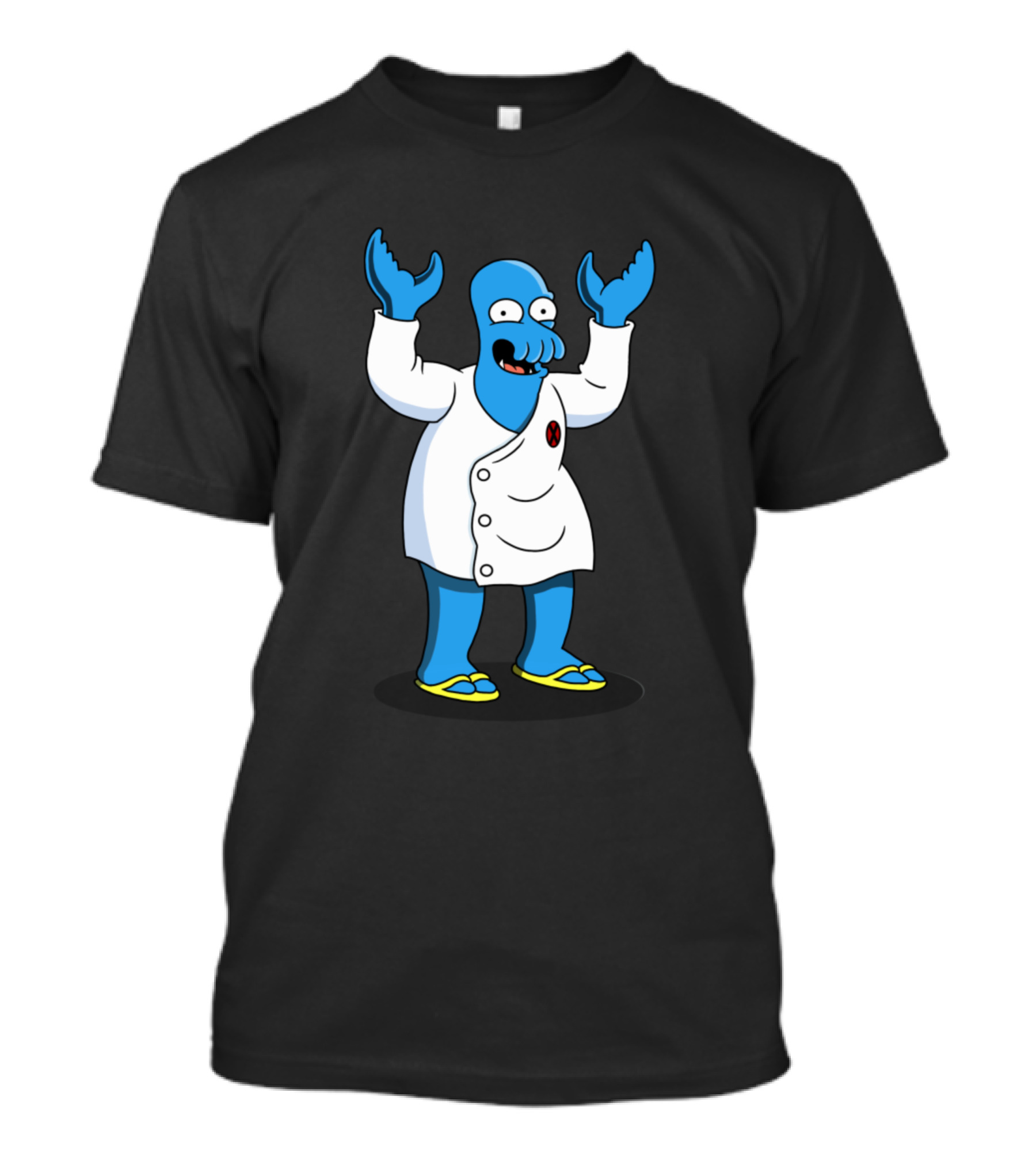 Zoidberg Beast Doctor Character With Lobster Claws T-Shirt
