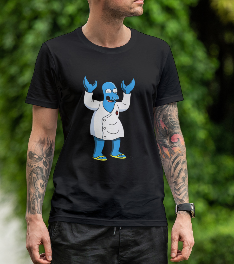 Zoidberg Beast Doctor Character With Lobster Claws T-Shirt