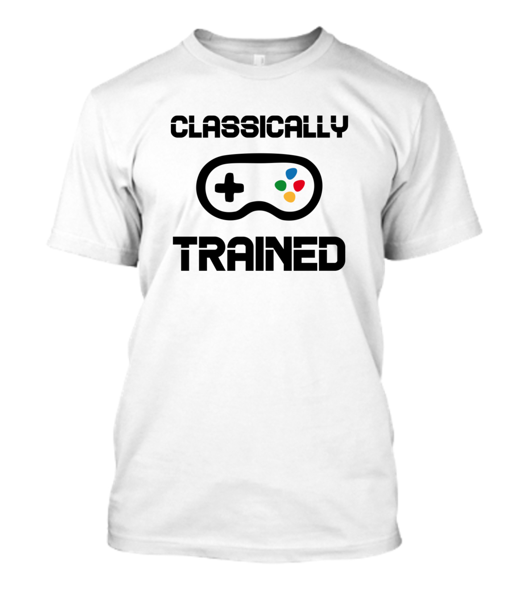 Classically Trained Retro Gaming Controller T-Shirt