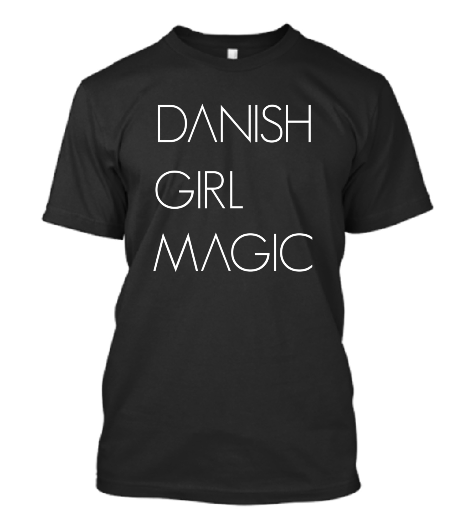 Danish Girl Magic Danish Woman Girl T-Shirt