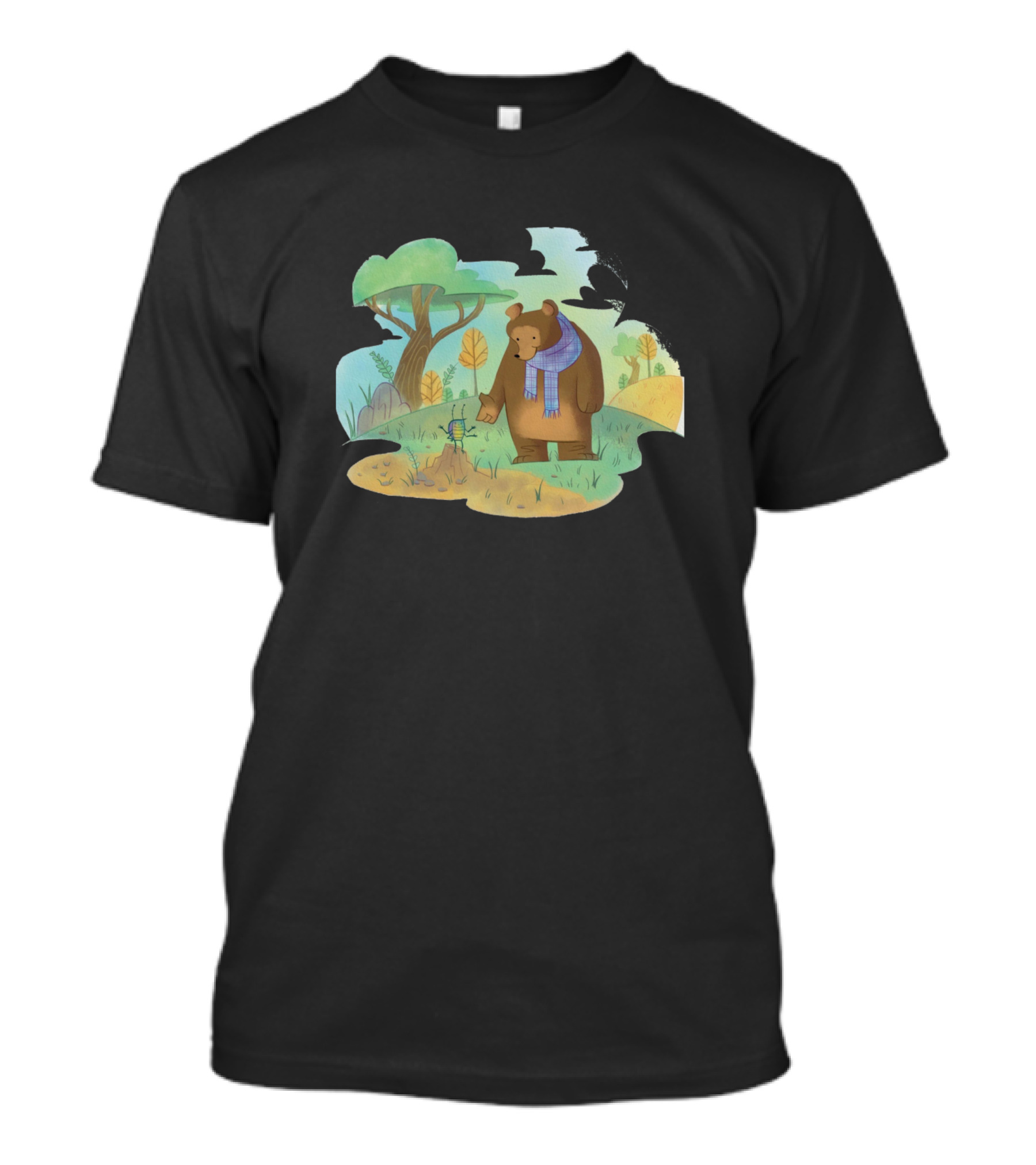 The Bears: Cozy Autumn Stroll In A Forest T-Shirt