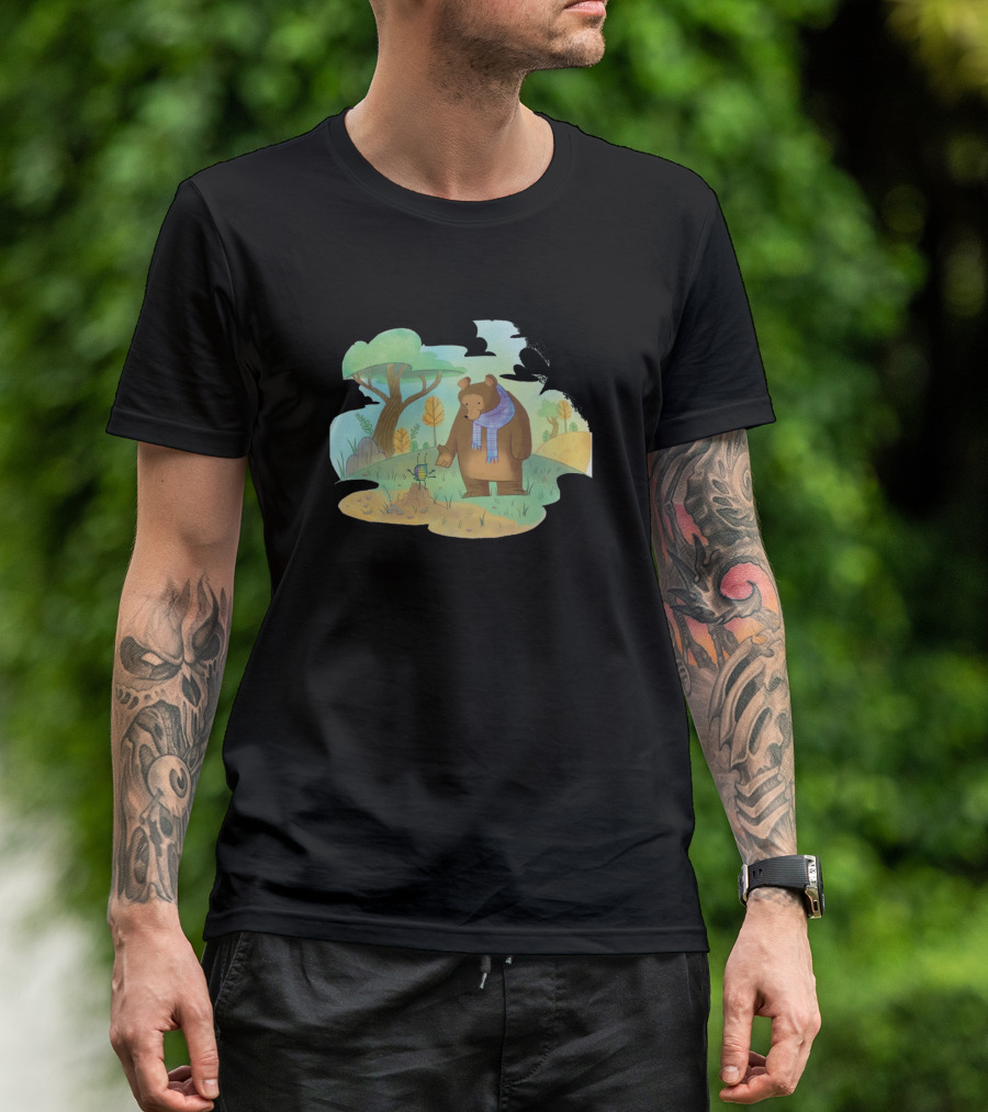The Bears: Cozy Autumn Stroll In A Forest T-Shirt