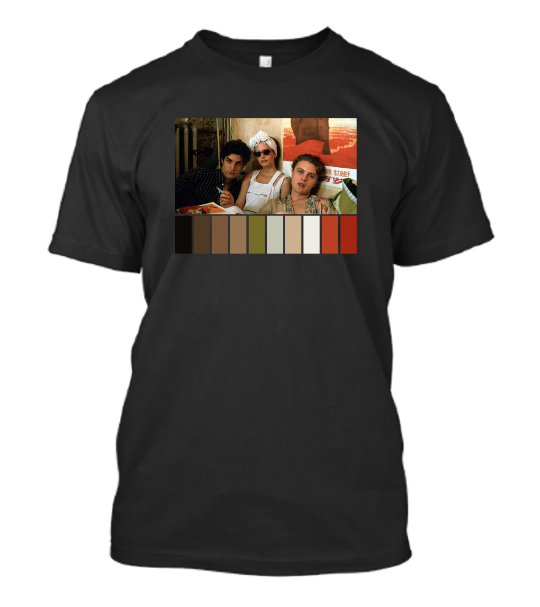 The Dreamers Movie Poster Palette Trio T-Shirt