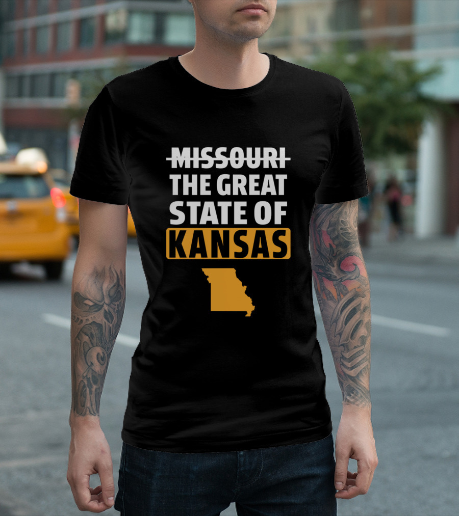 Missouri Struck Out The Great State Of Kansas T-Shirt