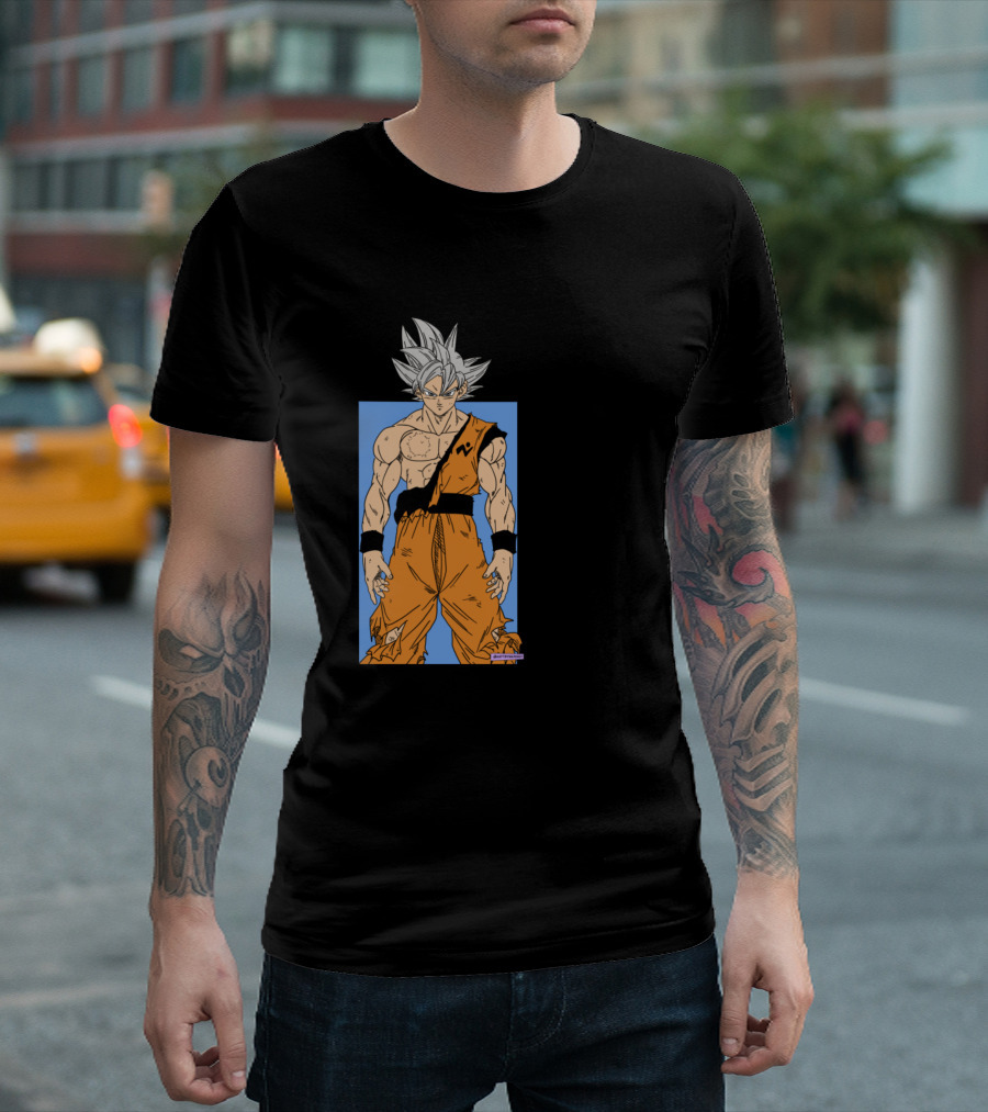 Ultra Instinct Goku Dragon Ball Super Iconic Form Powerup T-Shirt