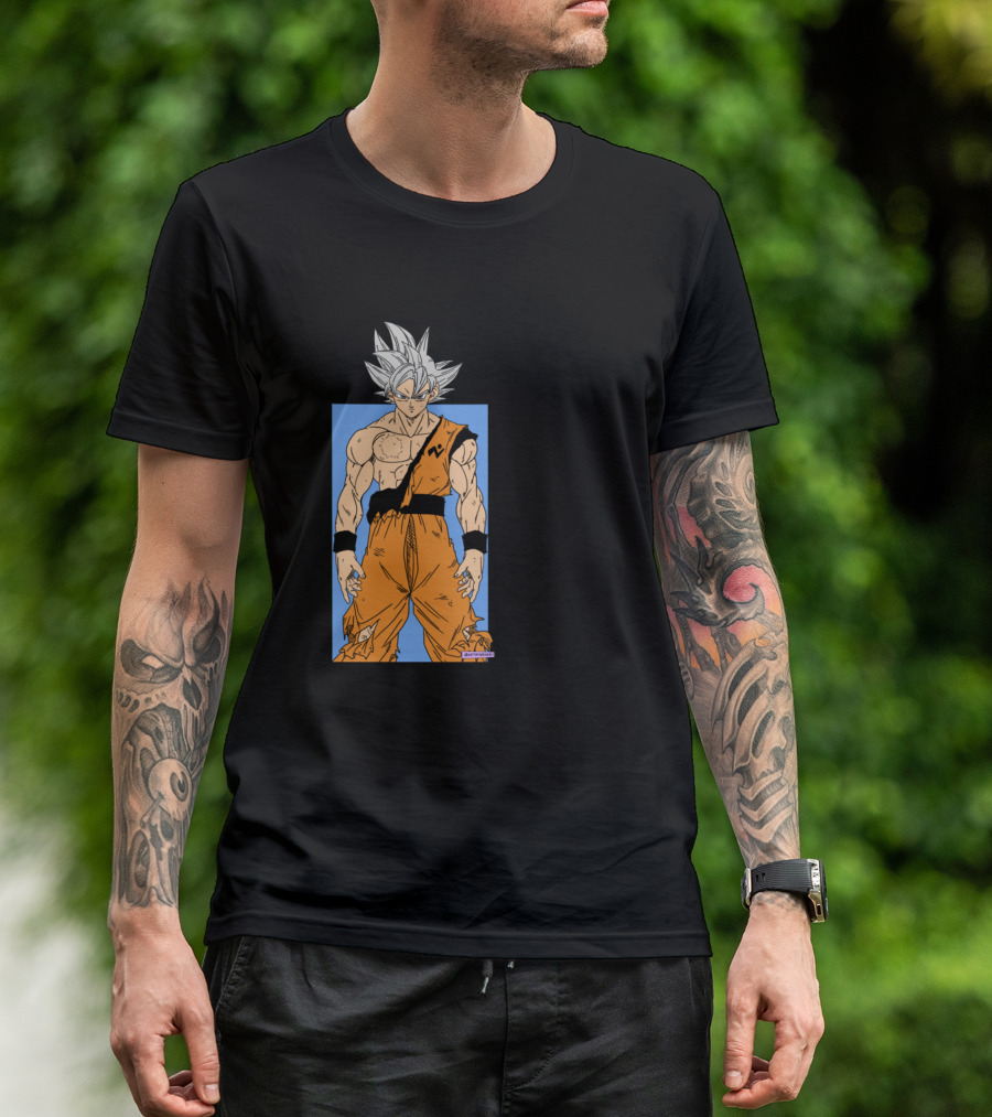 Ultra Instinct Goku Dragon Ball Super Iconic Form Powerup T-Shirt