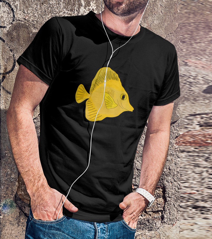 Yellow Tang Fish T-Shirt