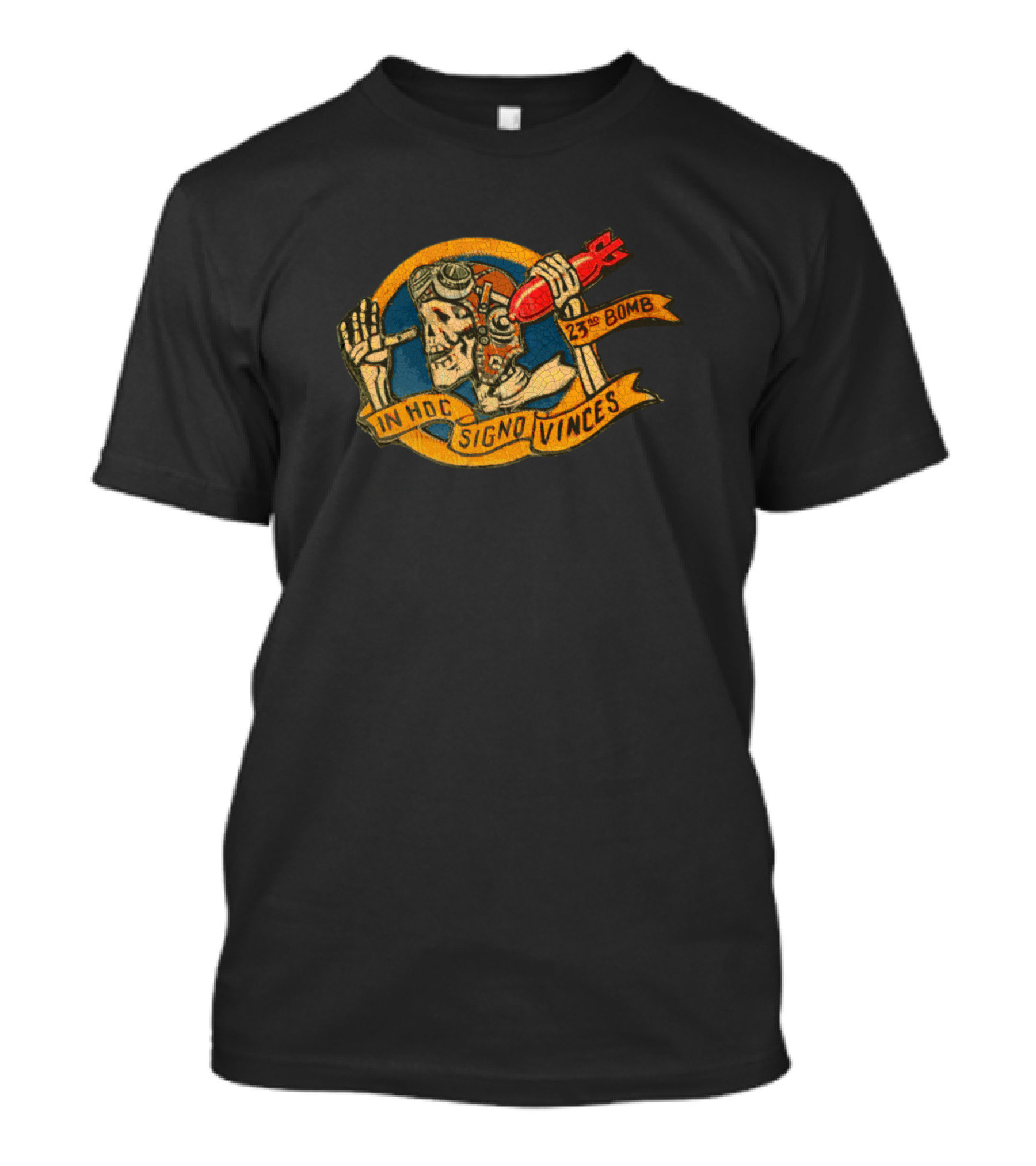 23Rd Bomb Group In Hoc Signo Vinces Patch T-Shirt