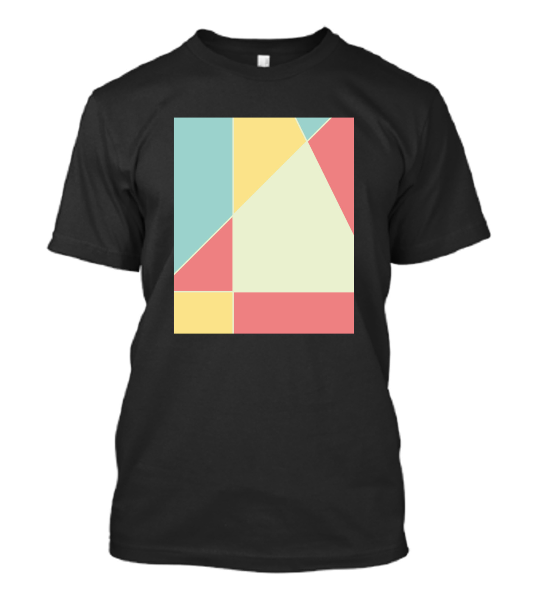Color Boom Geometric Pattern Order T-Shirt