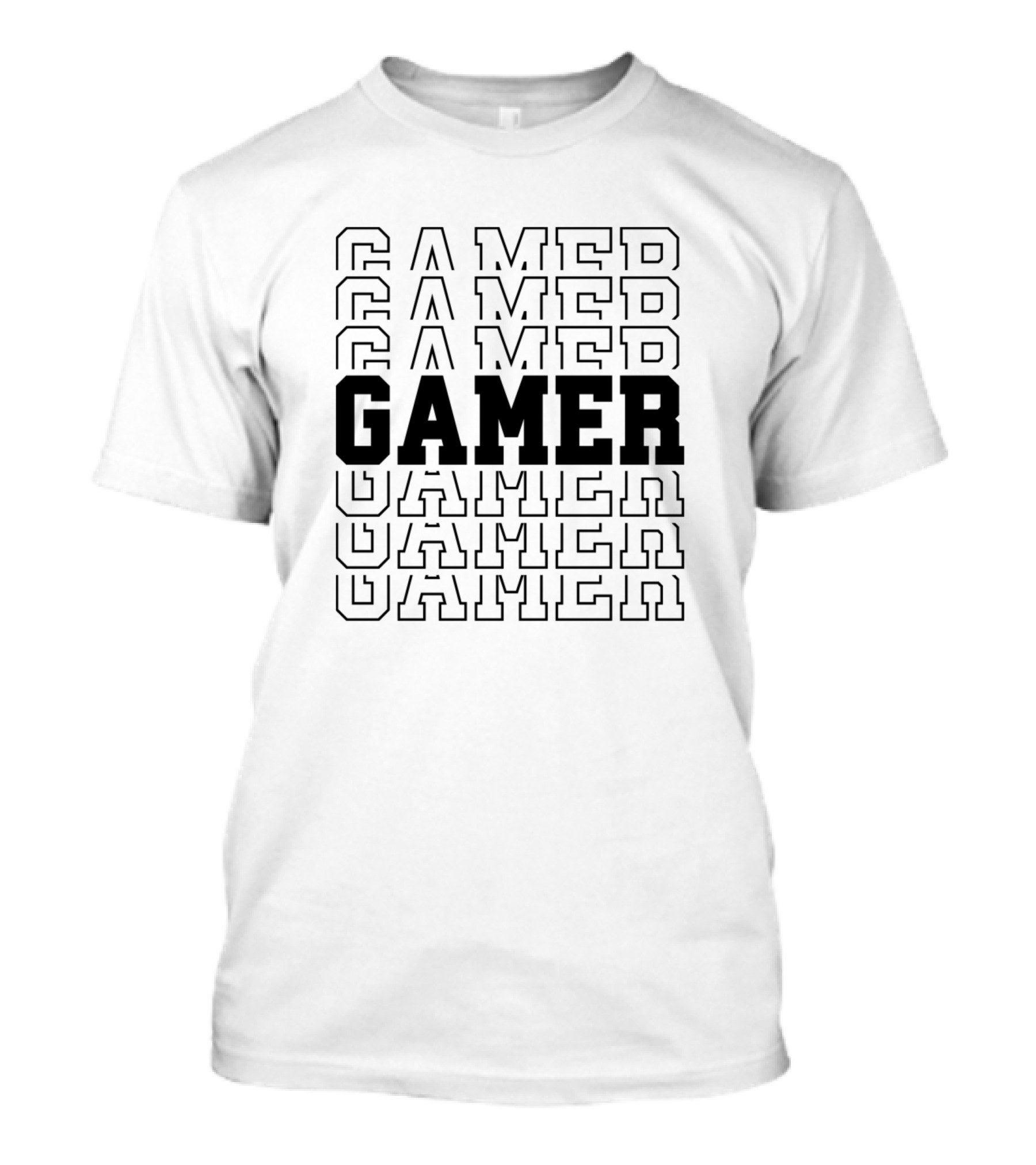 GAMER GAMER GAMER GAMER GAMER T-Shirt