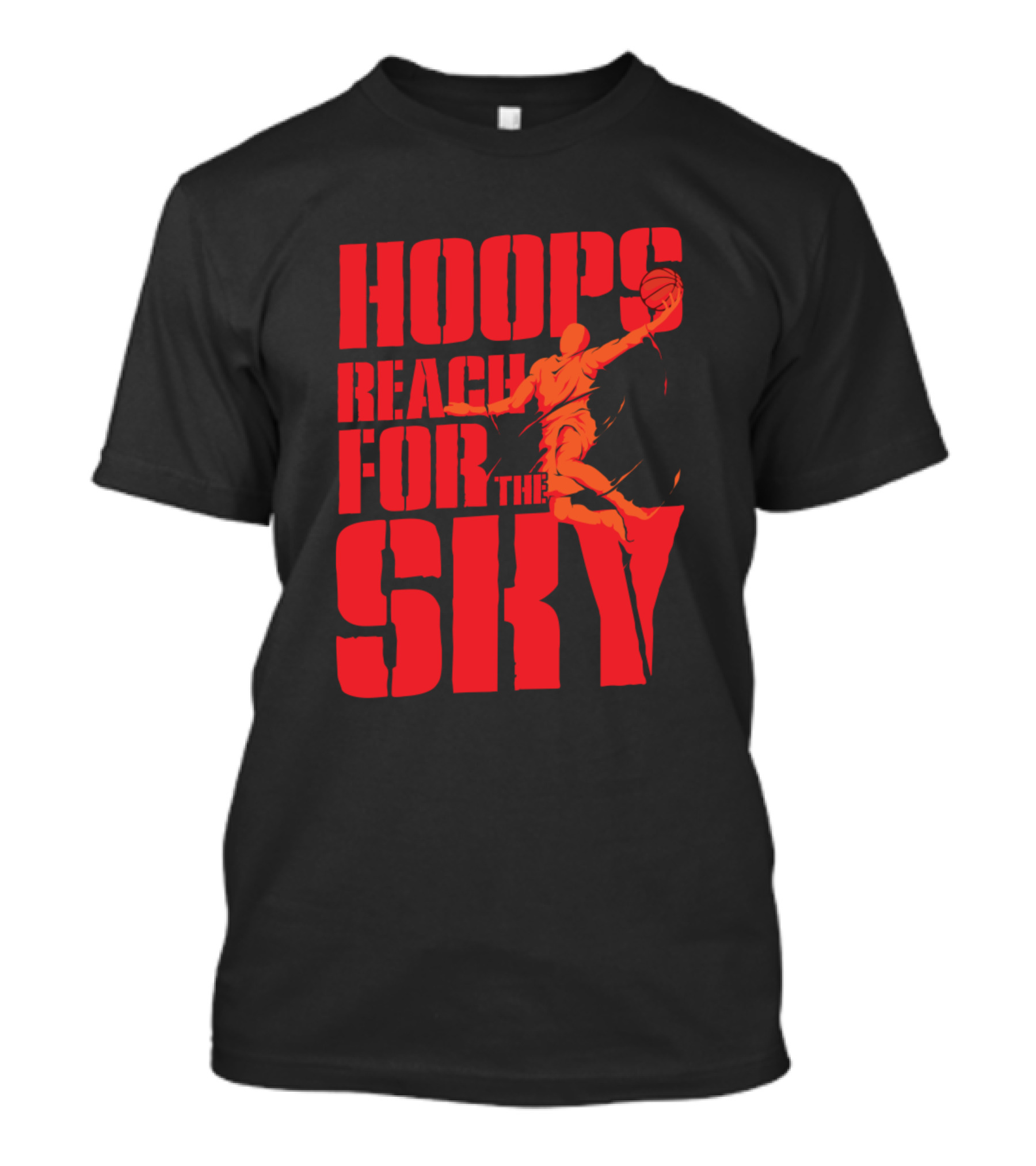 Hoops Reach For The Sky T-Shirt