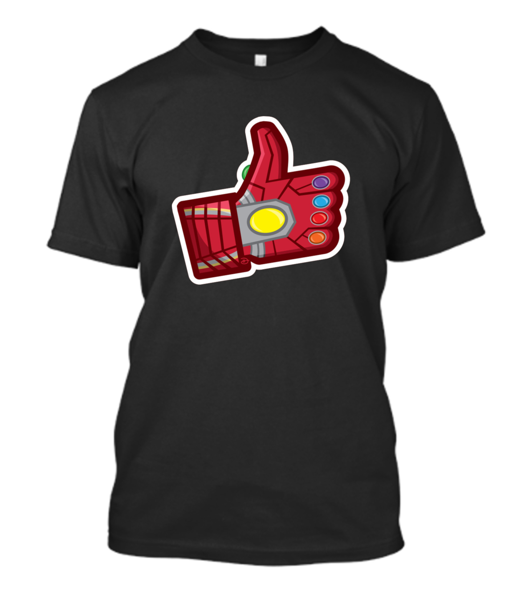 I Like You 3000 Gauntlet Thumbs Up Iconic Marvel Avengers Infinity Stones T-Shirt