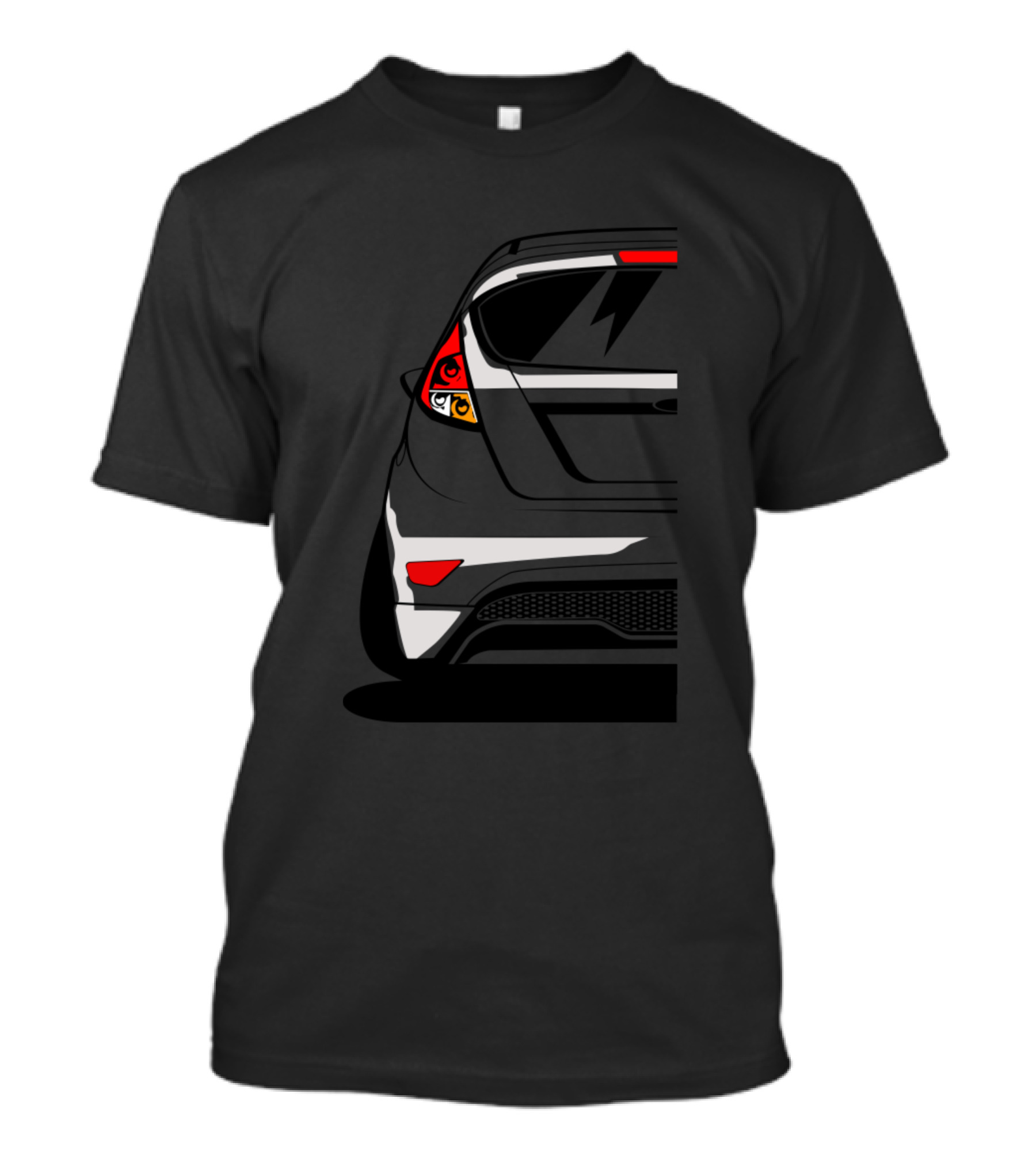 Fiesta 2009 Rear Car T-Shirt