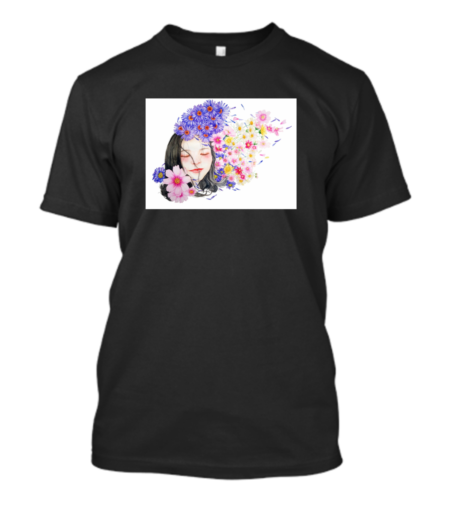 Flower Girl Floral Dream Blossoms T-Shirt