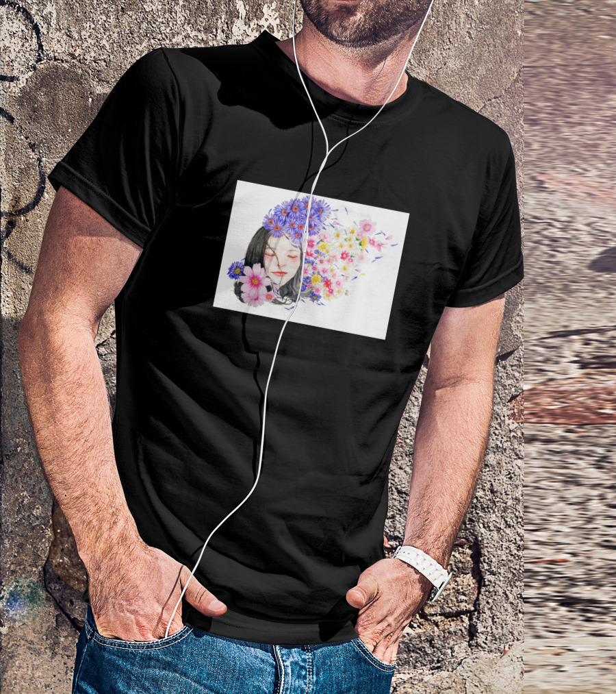 Flower Girl Floral Dream Blossoms T-Shirt