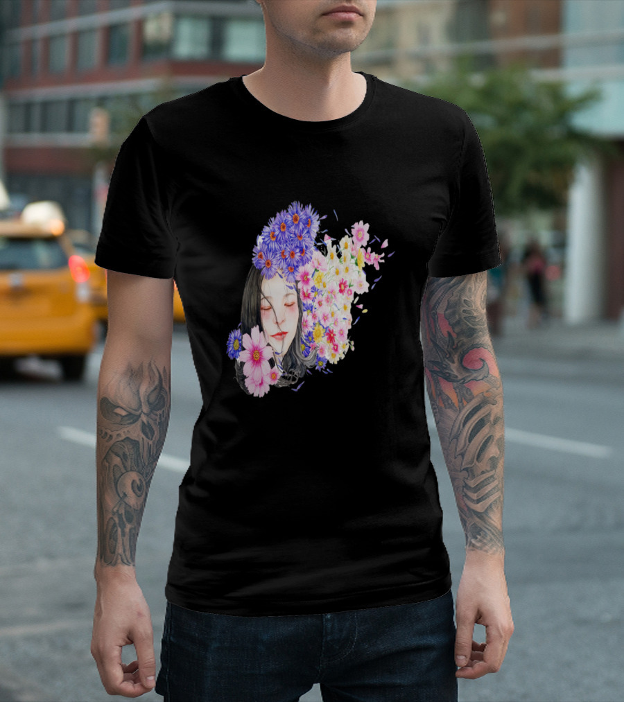 Flower Girls Dreams Floral T-Shirt