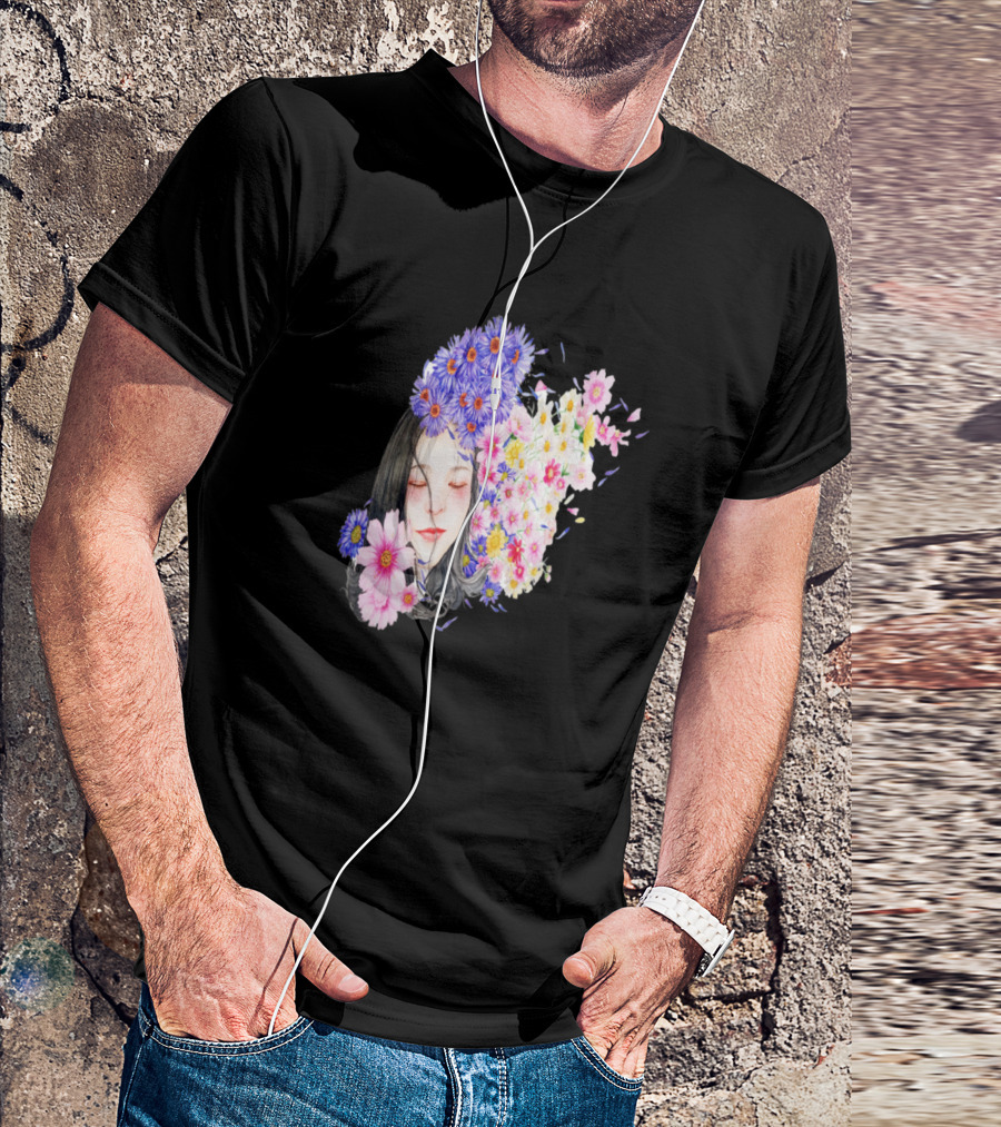 Flower Girls Dreams Floral T-Shirt