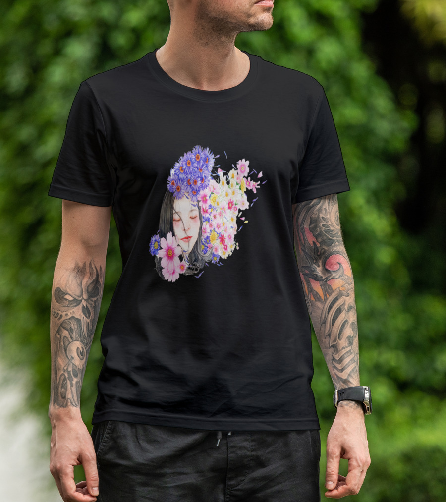 Flower Girls Dreams Floral T-Shirt