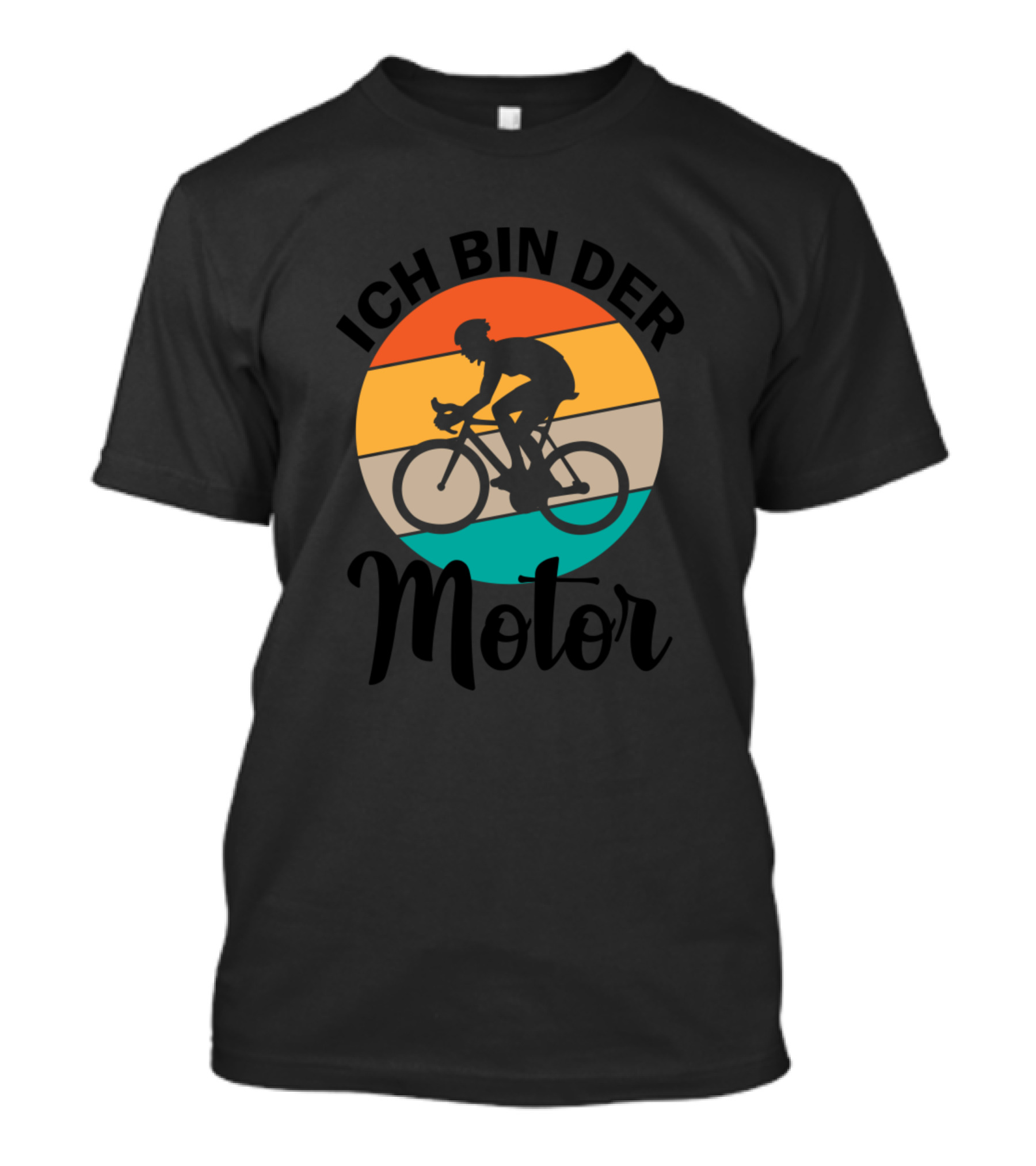 Ich Bin Der Motor Bike Cyclist T-Shirt