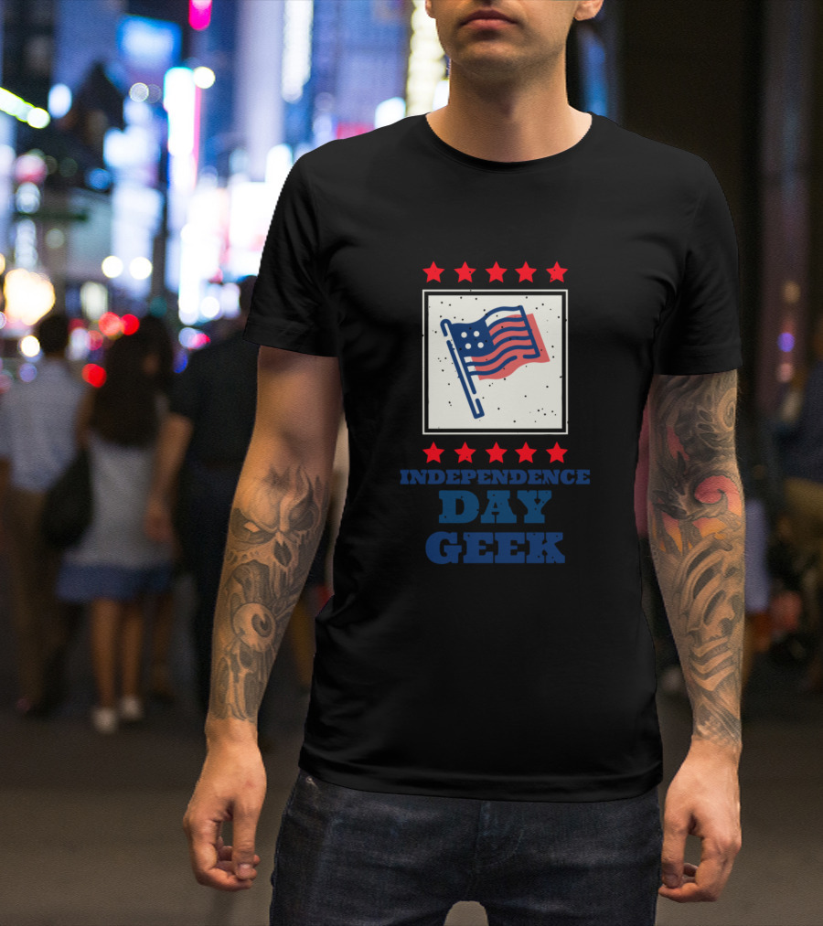 Independence Day Geek T-Shirt