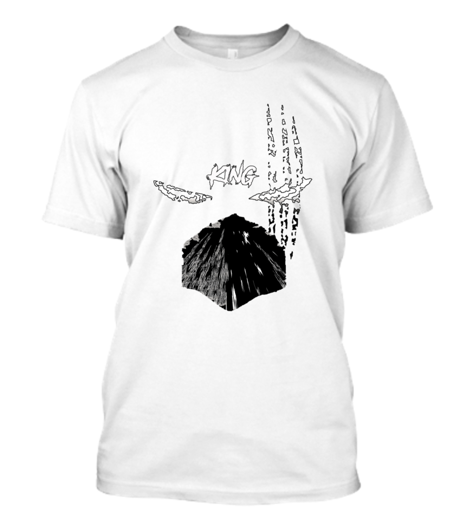 King Ninja Engine Visage Shadow Claws T-Shirt
