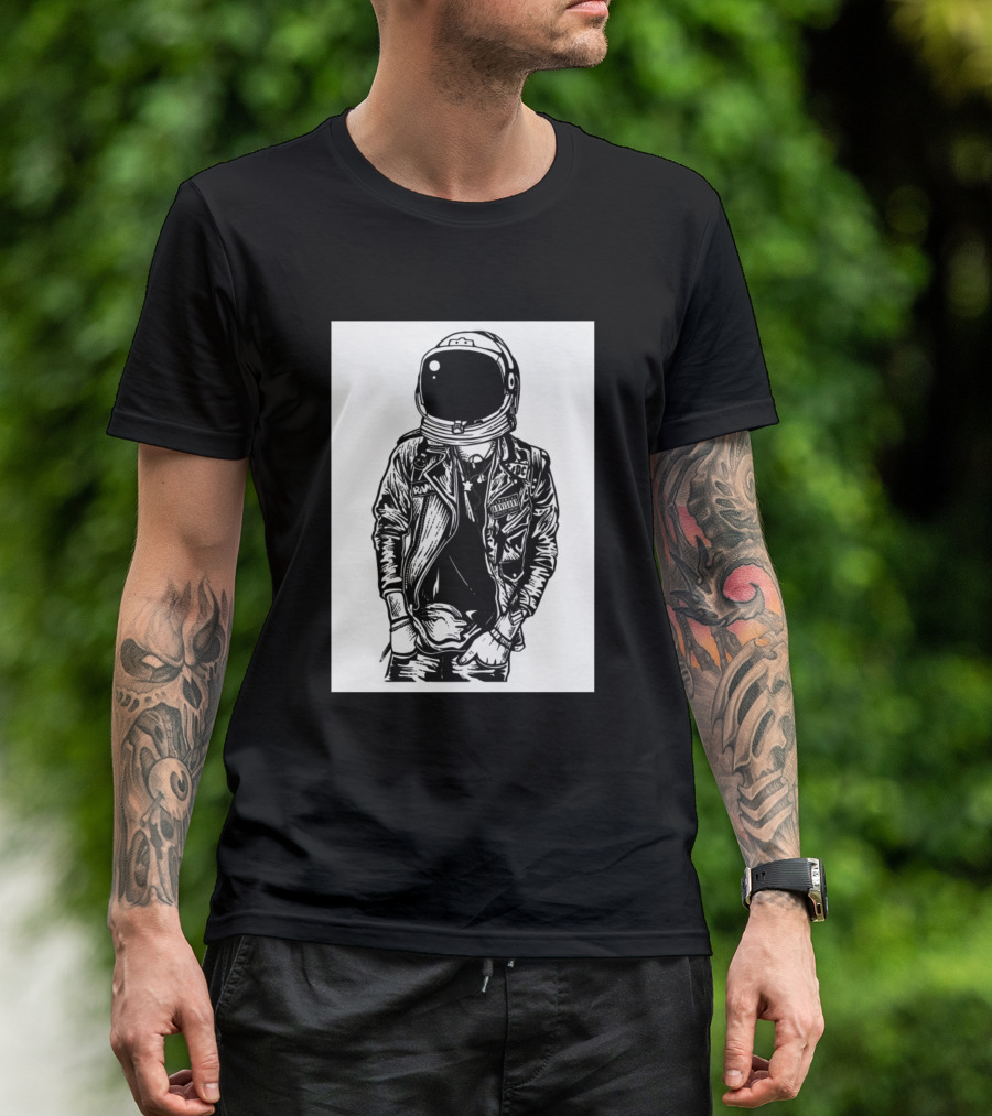 Space Punkster Astronaut Rock T-Shirt