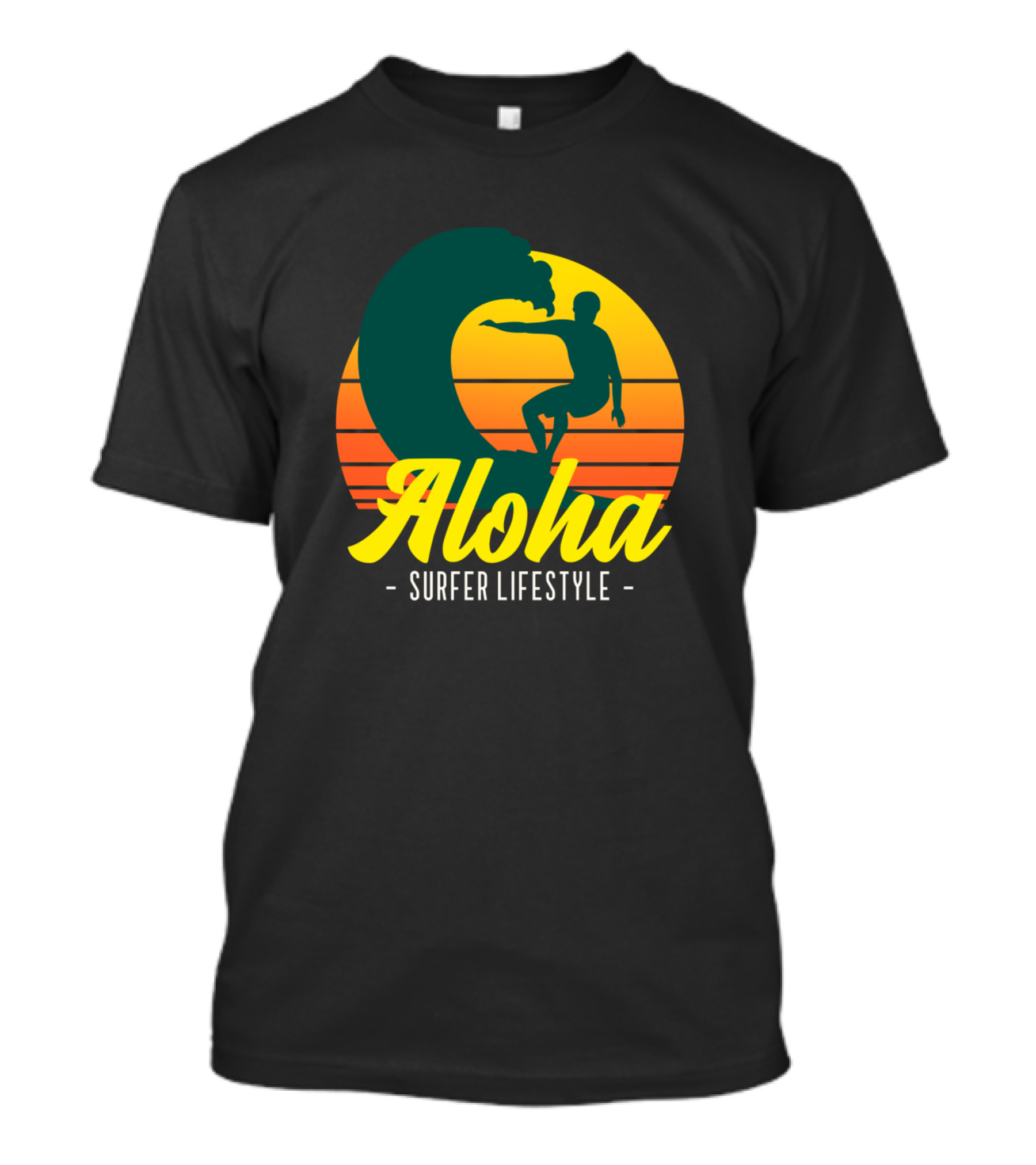 Aloha Surfer Lifestyle T-Shirt