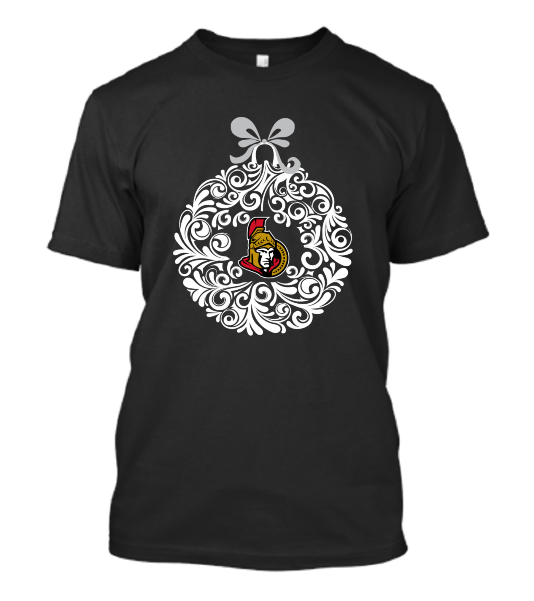 Ottawa Senators Christmas Ball T-Shirt