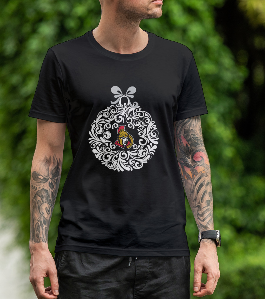 Ottawa Senators Christmas Ball T-Shirt