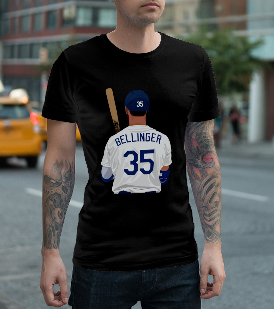 Cody Bellinger 35 Baseball Player T-Shirt