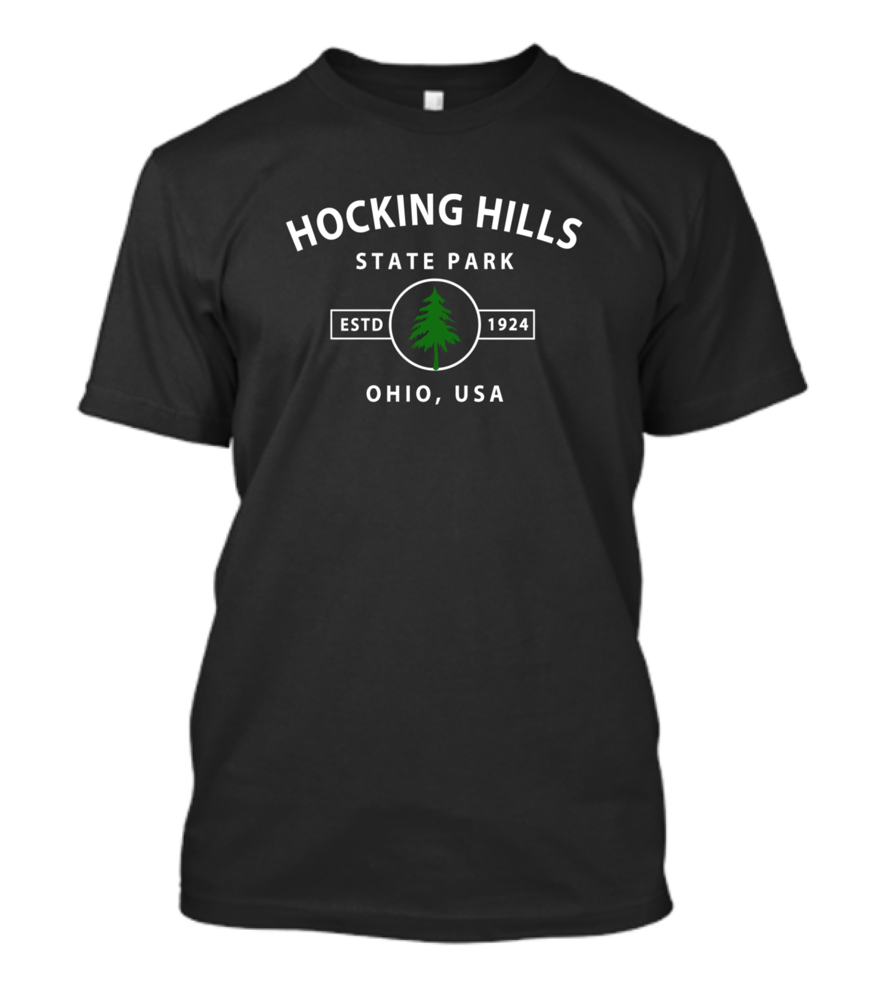 Hocking Hills State Park Estd 1924 Ohio USA T-Shirt
