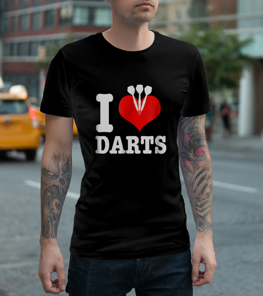 I Love Darts T-Shirt