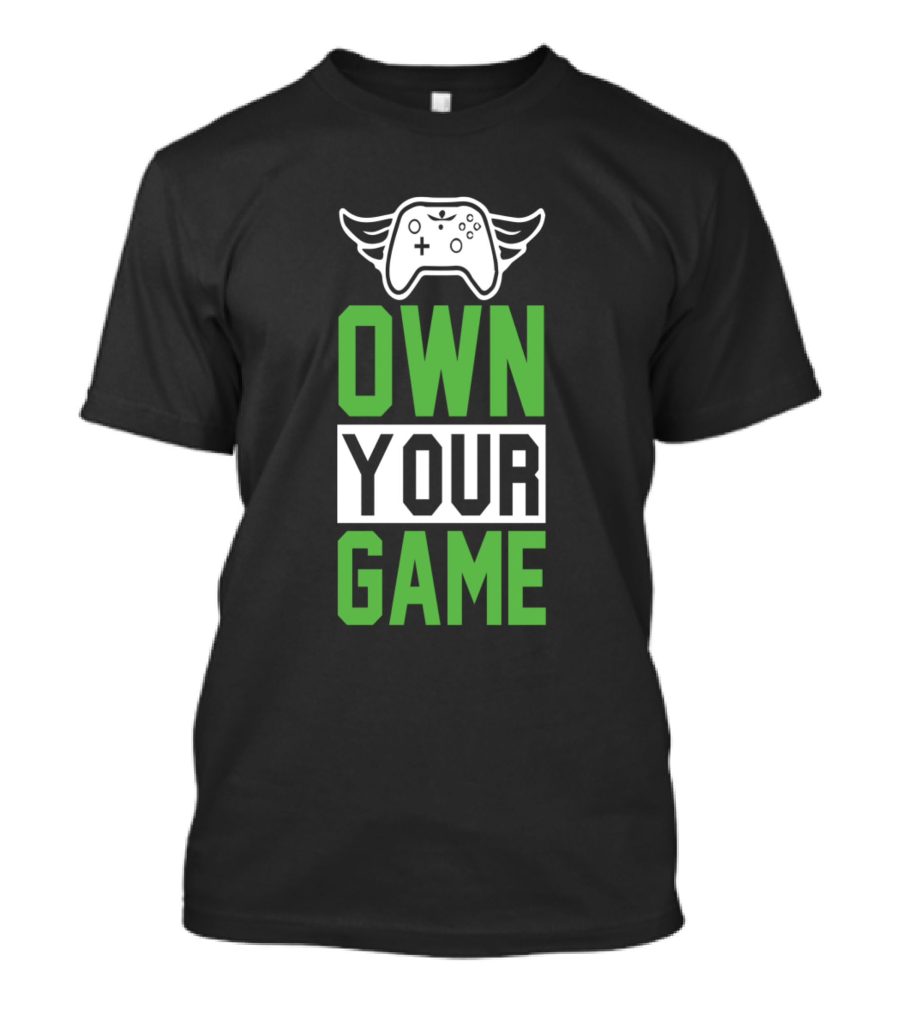 OWN YOUR GAME Winged Controller T-Shirt