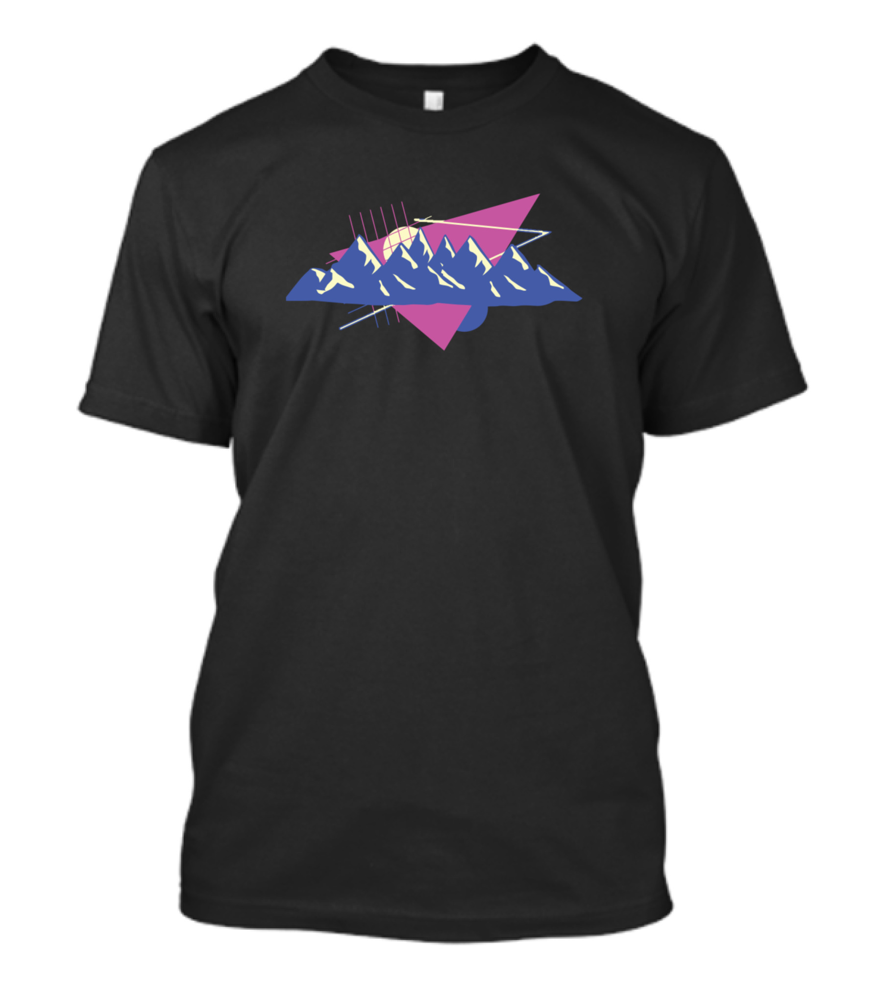 Retro Ski Vintage Snow Mountain T-Shirt